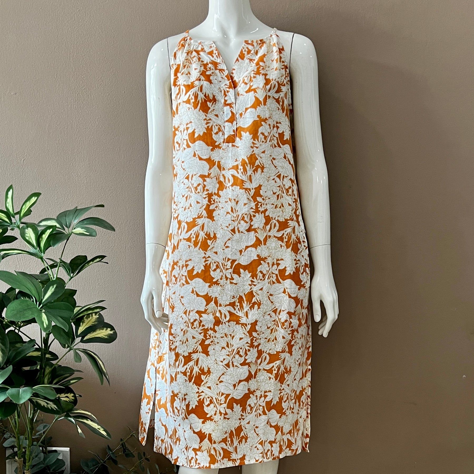 Linen Summer Resort Dress