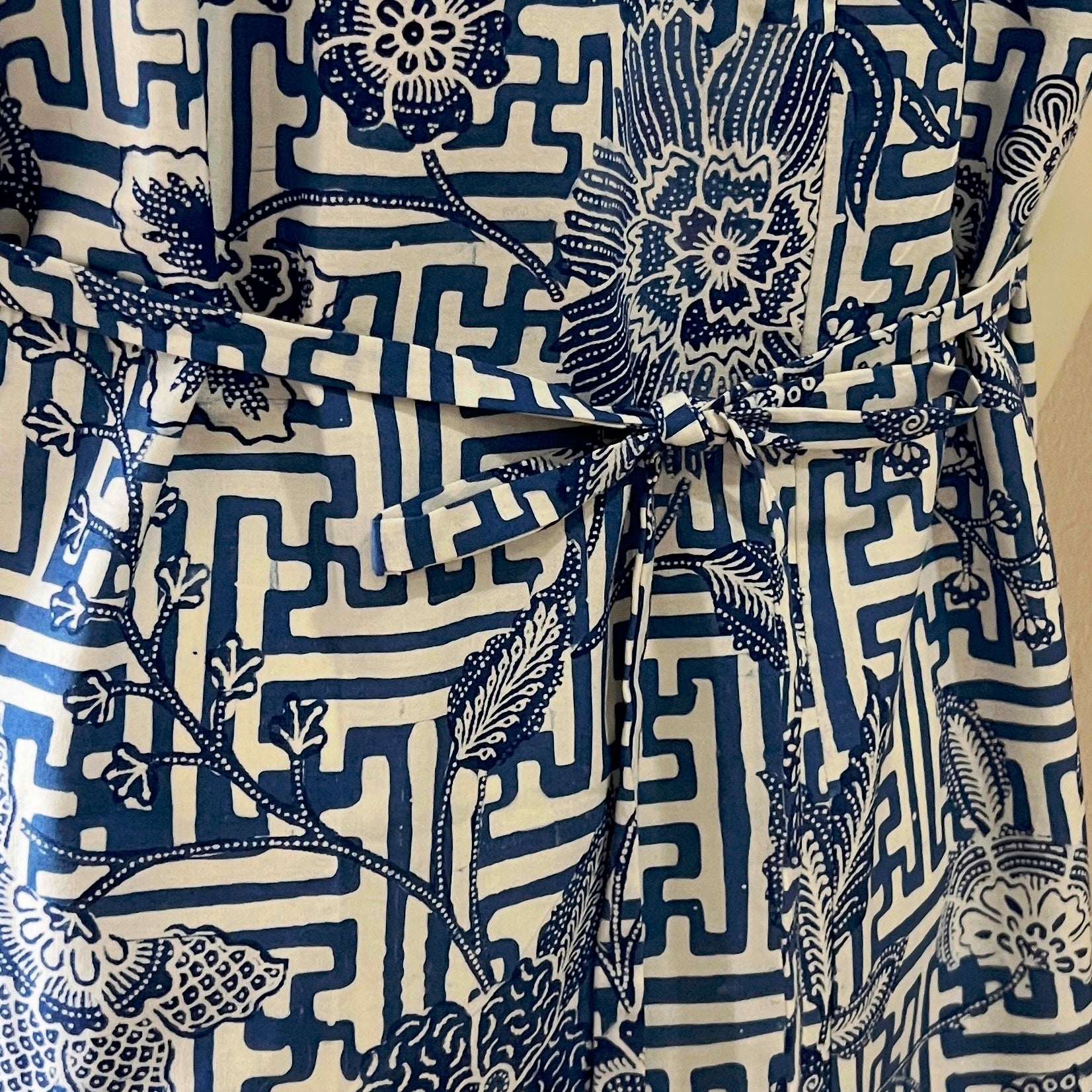 Front Pintuck Dress - L