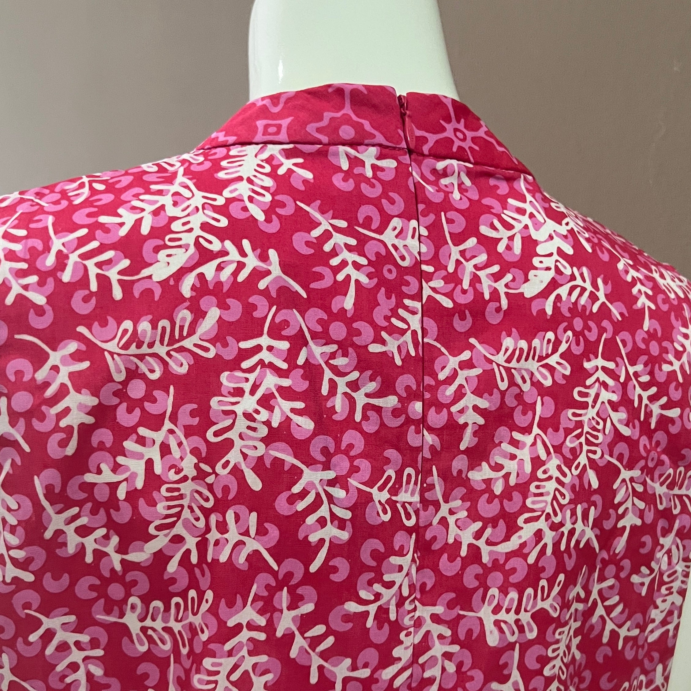 Classic Cheongsam Maxi Dress - M