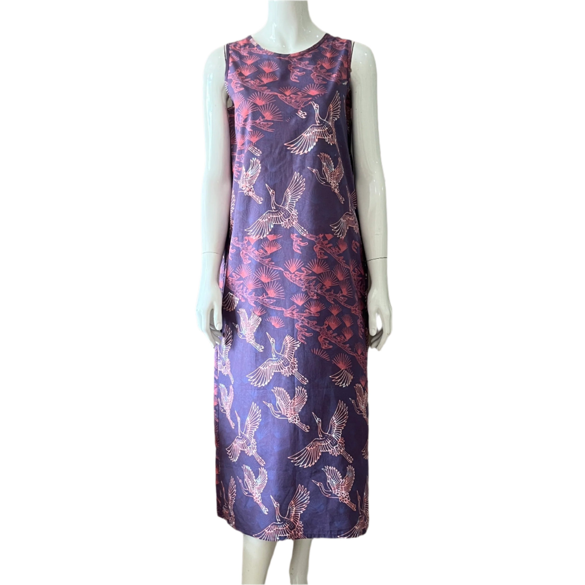 Reversible Batik Maxi Dress - XS