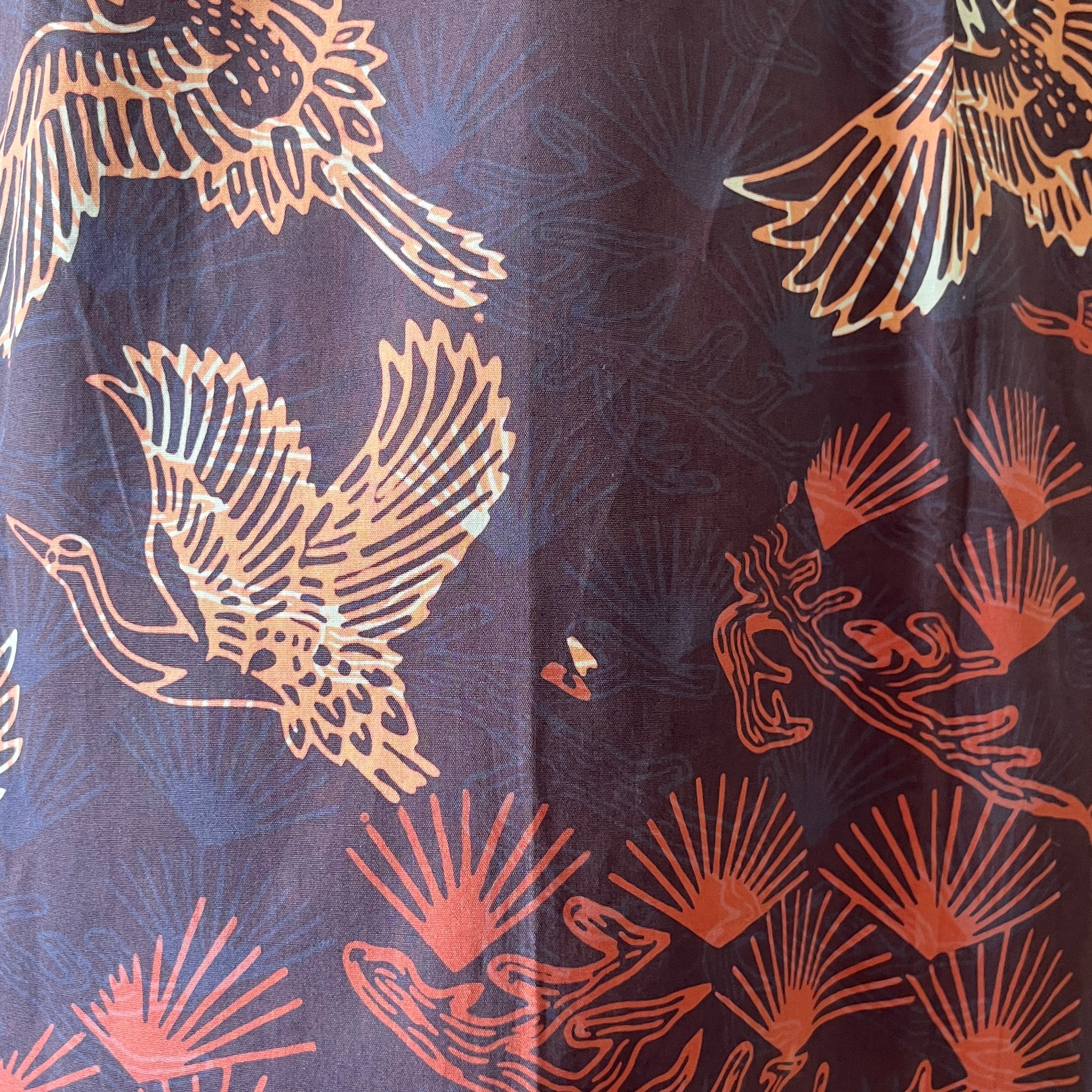 Reversible Batik Maxi Dress - XS