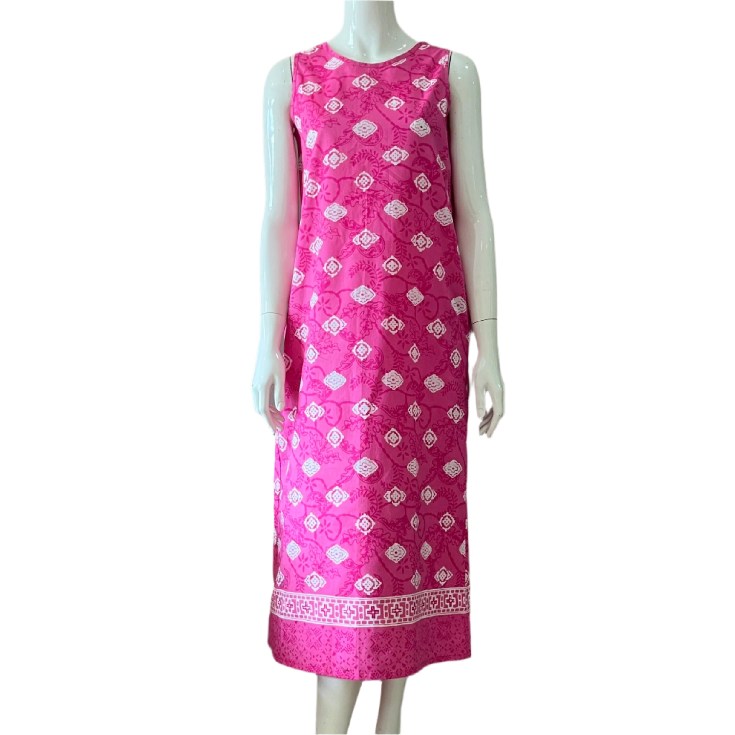 Reversible Batik Maxi Dress - XS