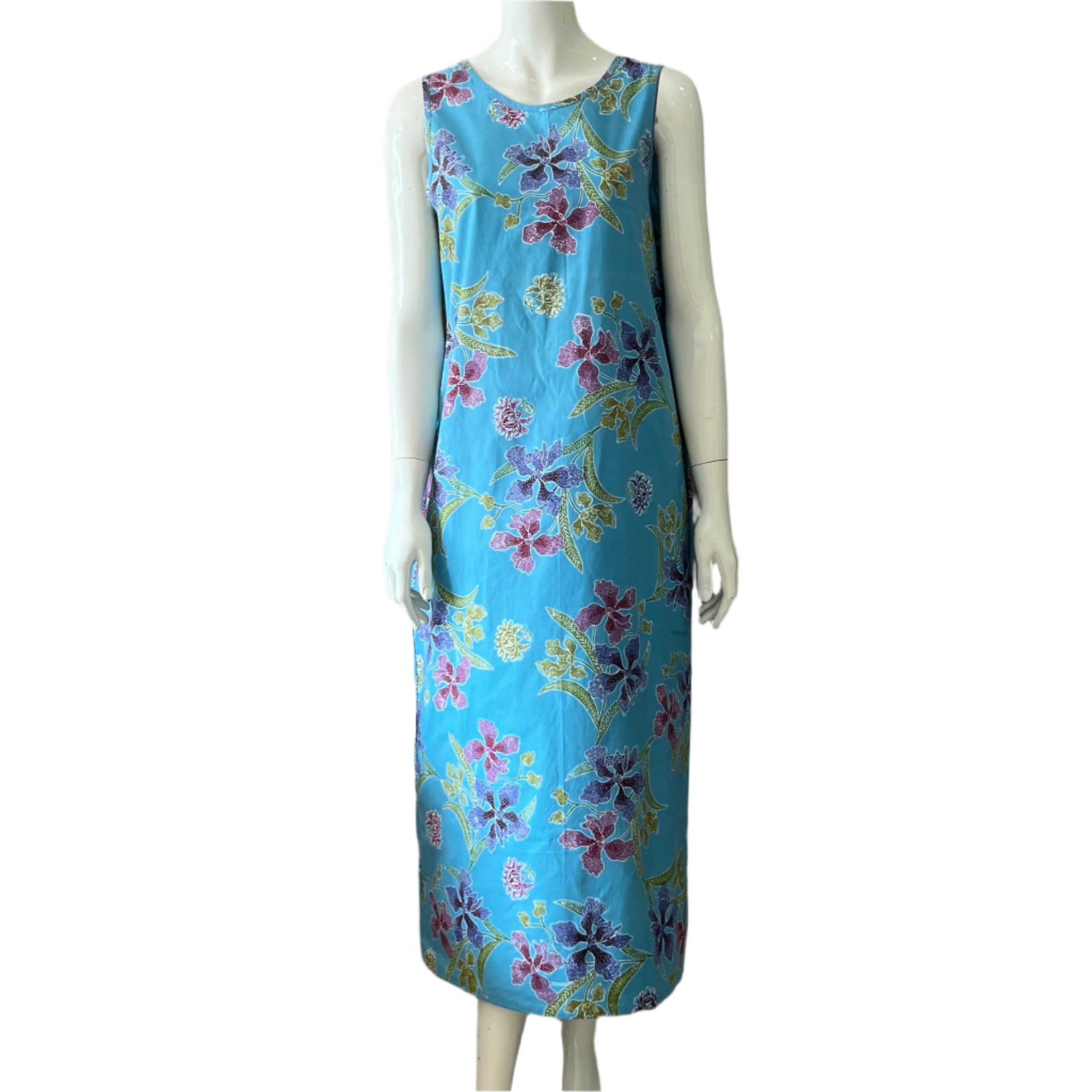Reversible Batik Maxi Dress - M