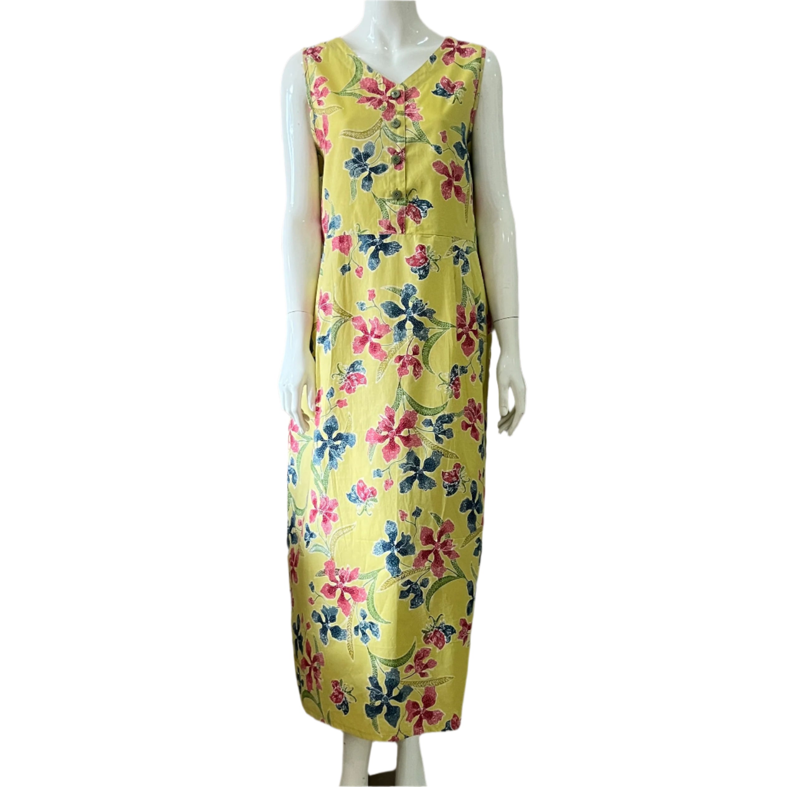 Reversible Batik Maxi Dress - XL