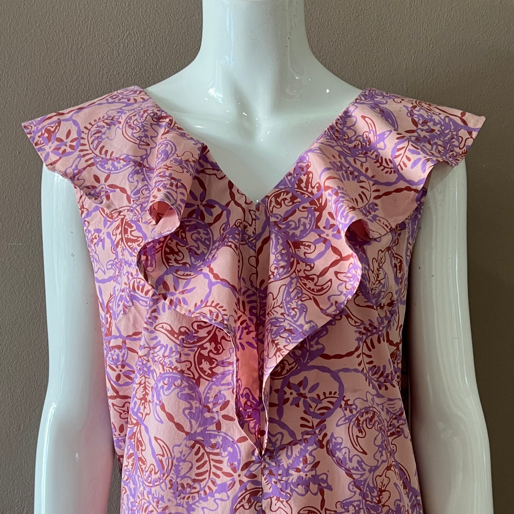 Summer Beach Maxi Dress - L