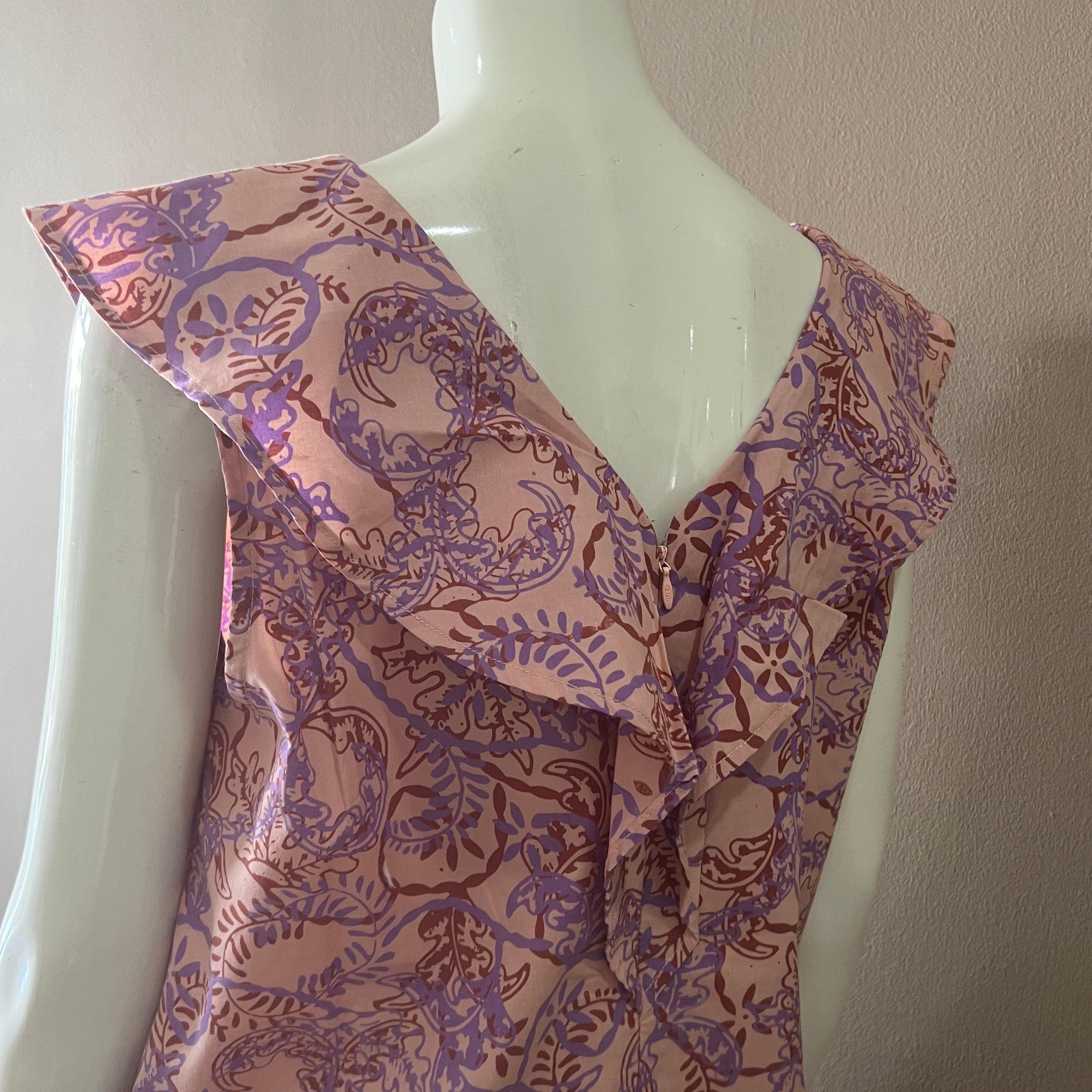 Summer Beach Maxi Dress - L