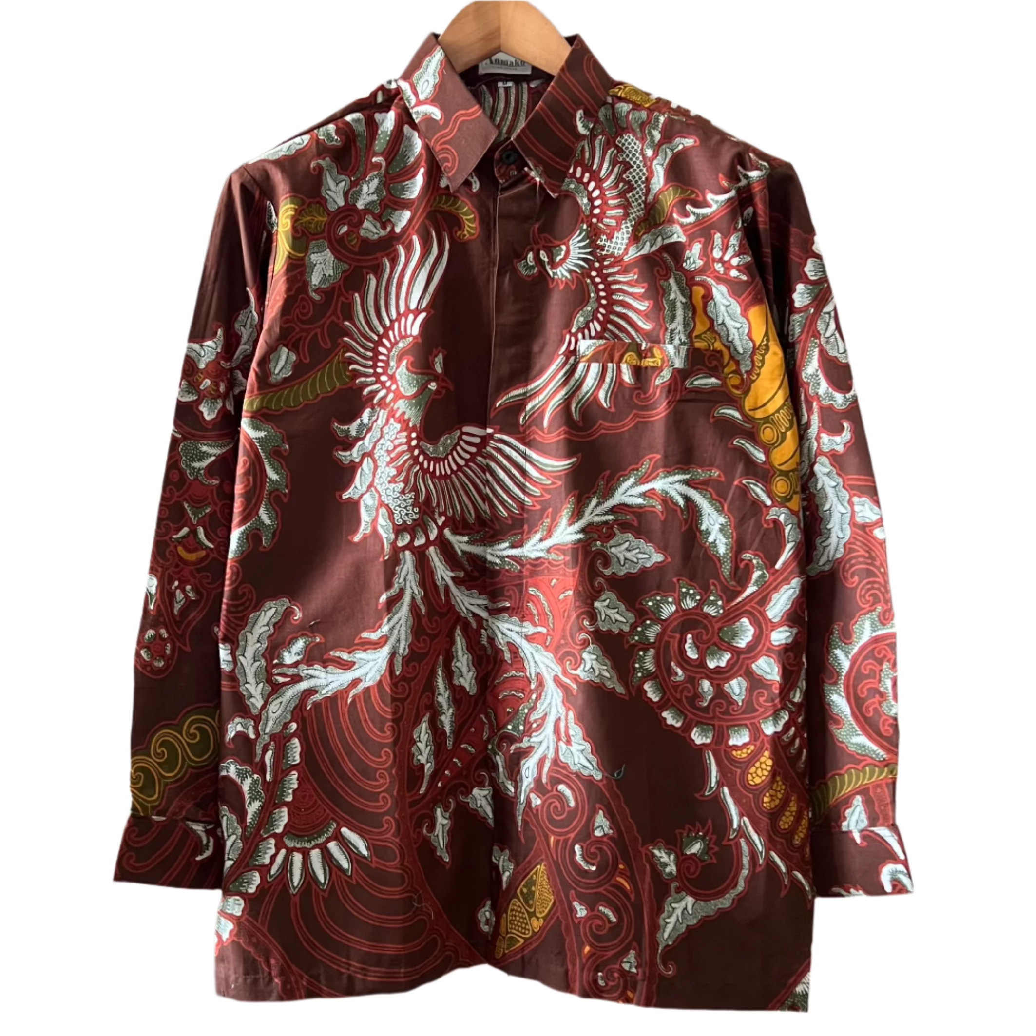 Regular Batik Men's Long Sleeve Shirt - S