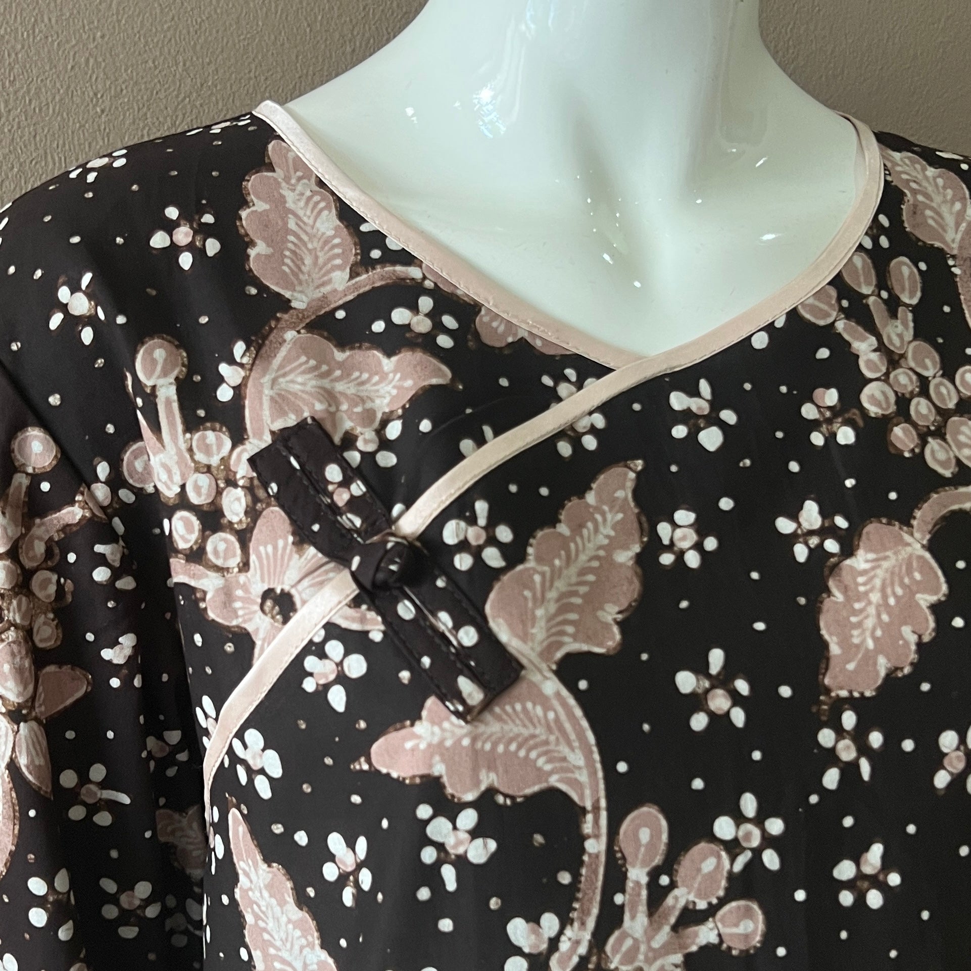 Classic Pankou 3/4 Sleeve Dress - XL