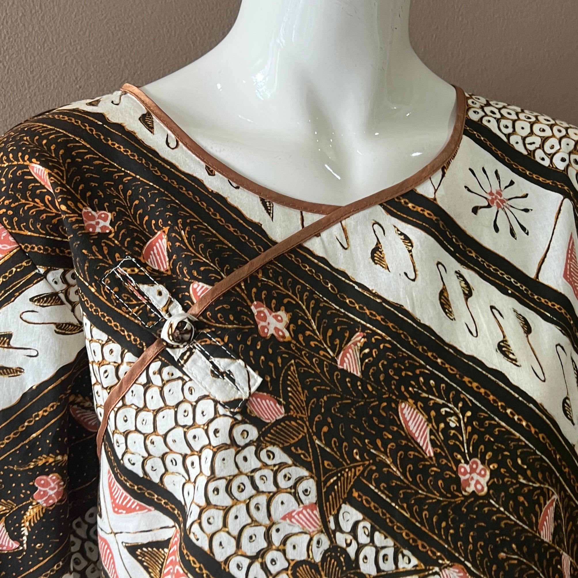 Classic Pankou 3/4 Sleeve Dress - L