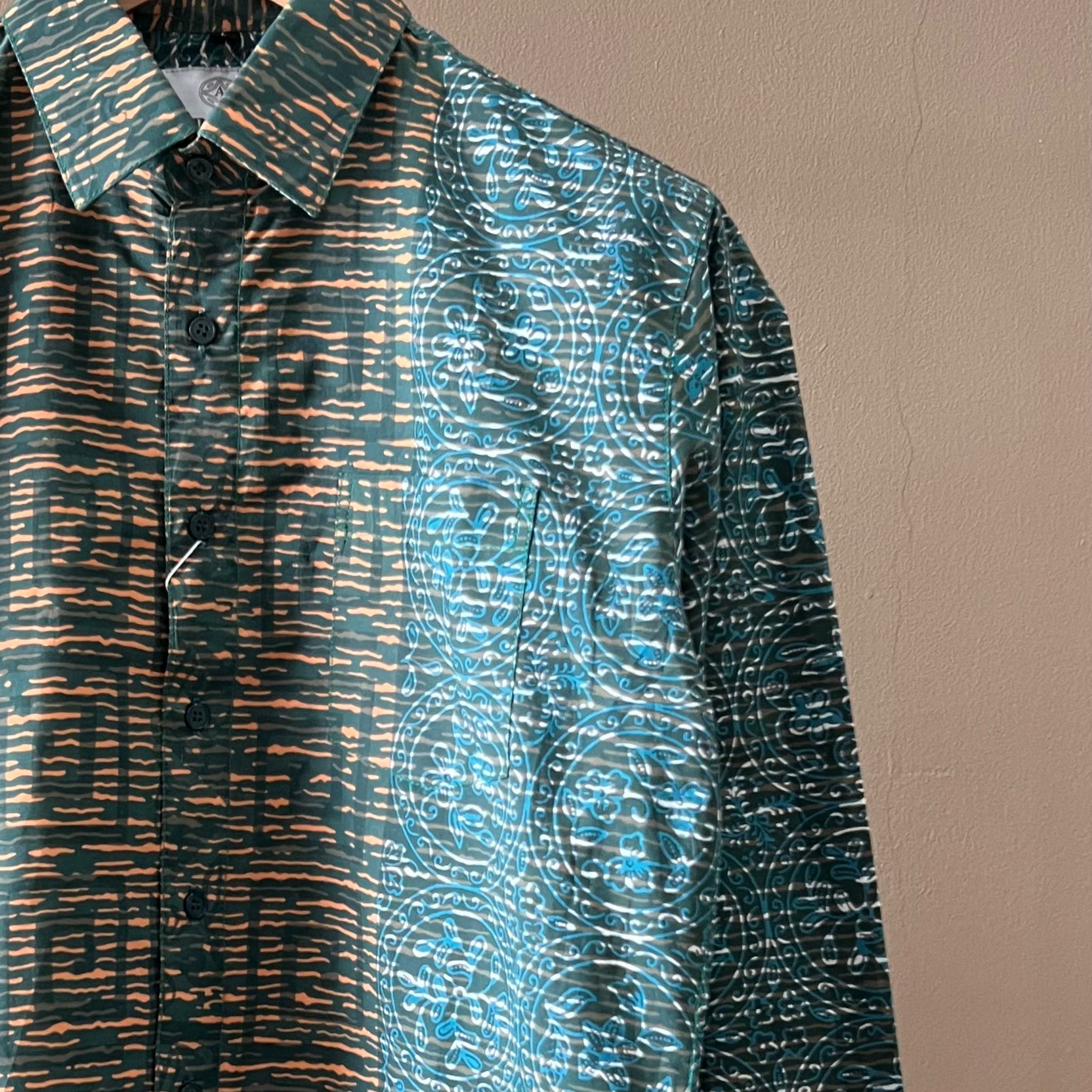 Batik Men's Long Sleeve Shirt