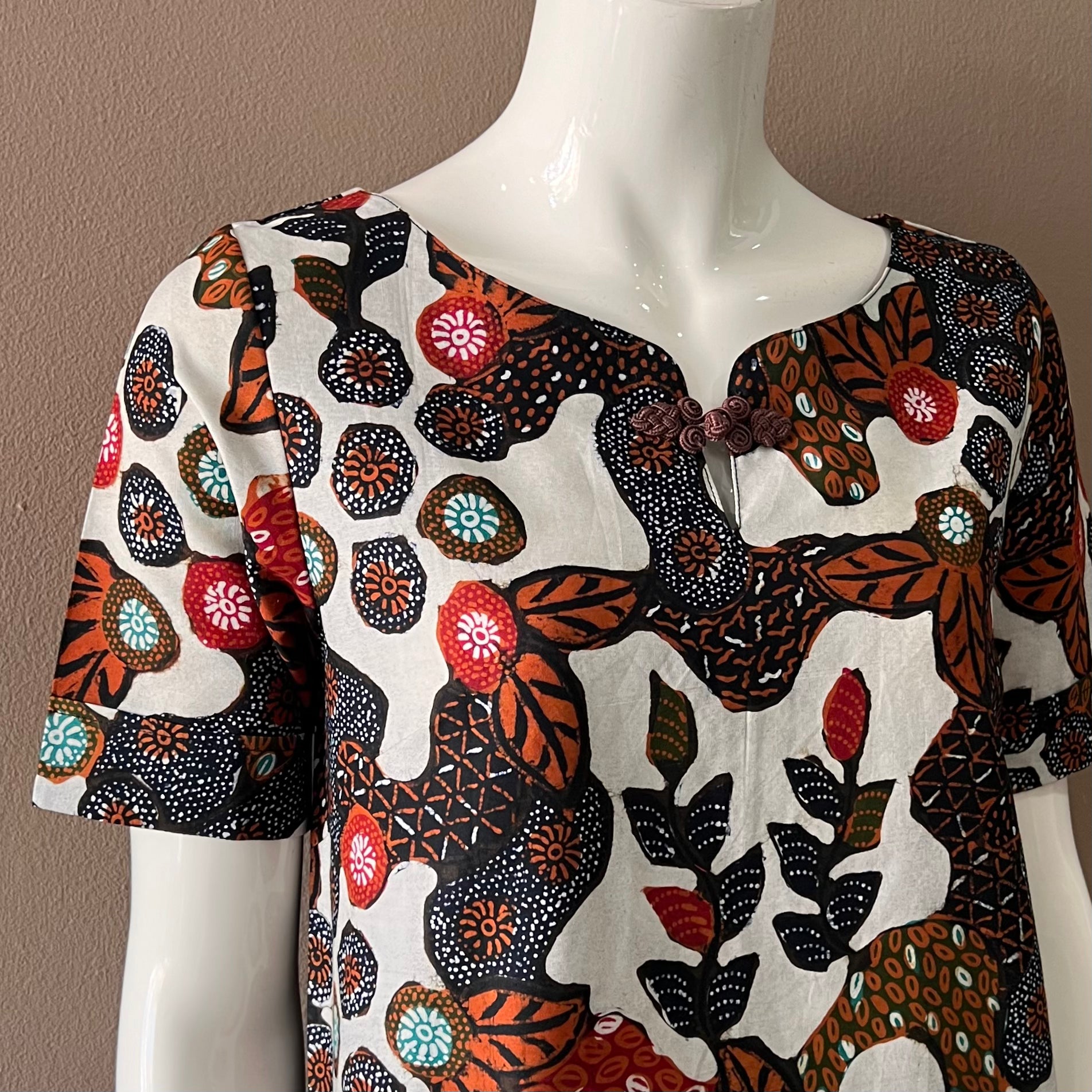 Batik Tulis Classic Pankou Dress - XS