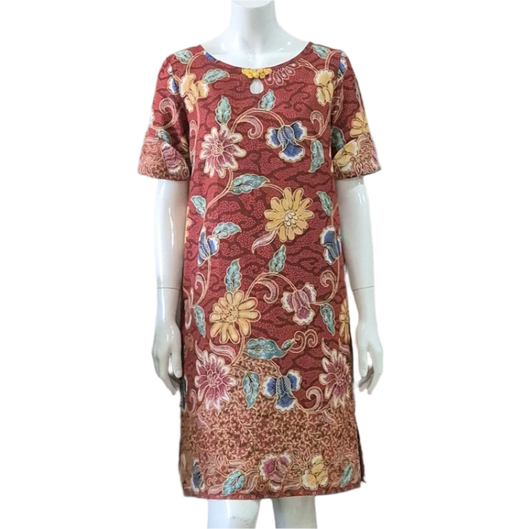 Classic Pankou Flip Sleeve Dress - S