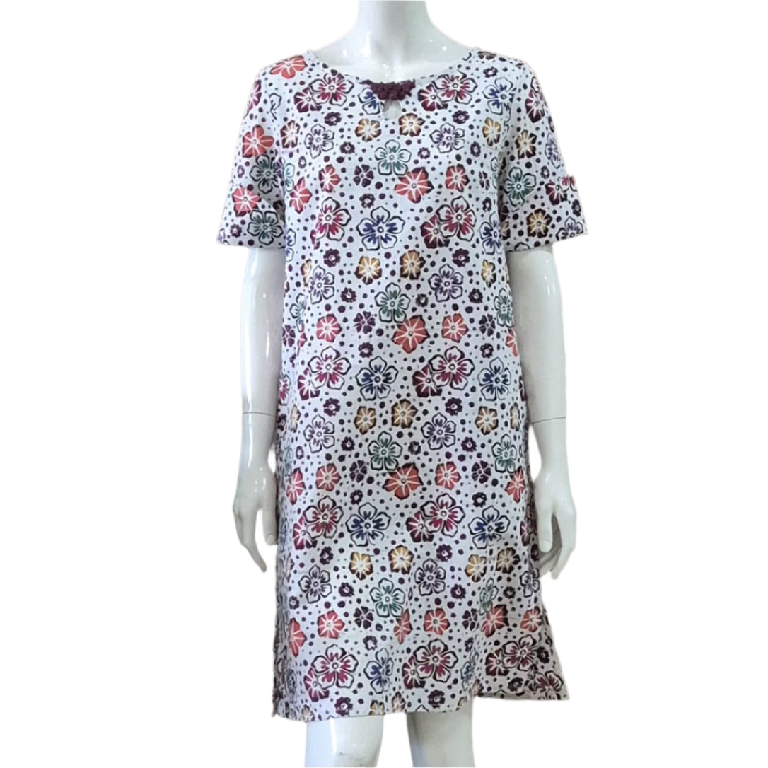 Classic Pankou Flip Sleeve Dress - S