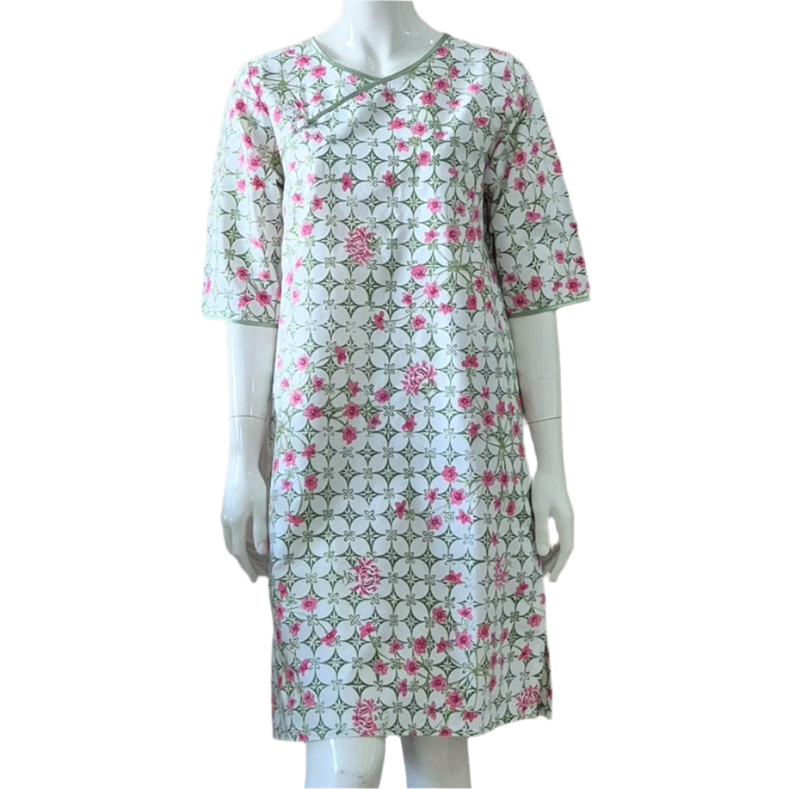? Classic Pankou 3/4 SleeveDress - S