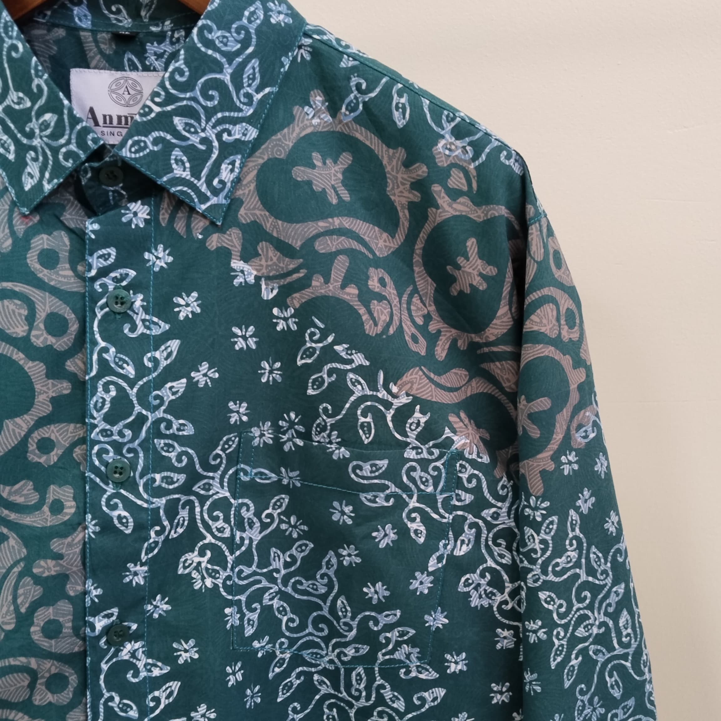 Batik Men's Long Sleeve Shirt