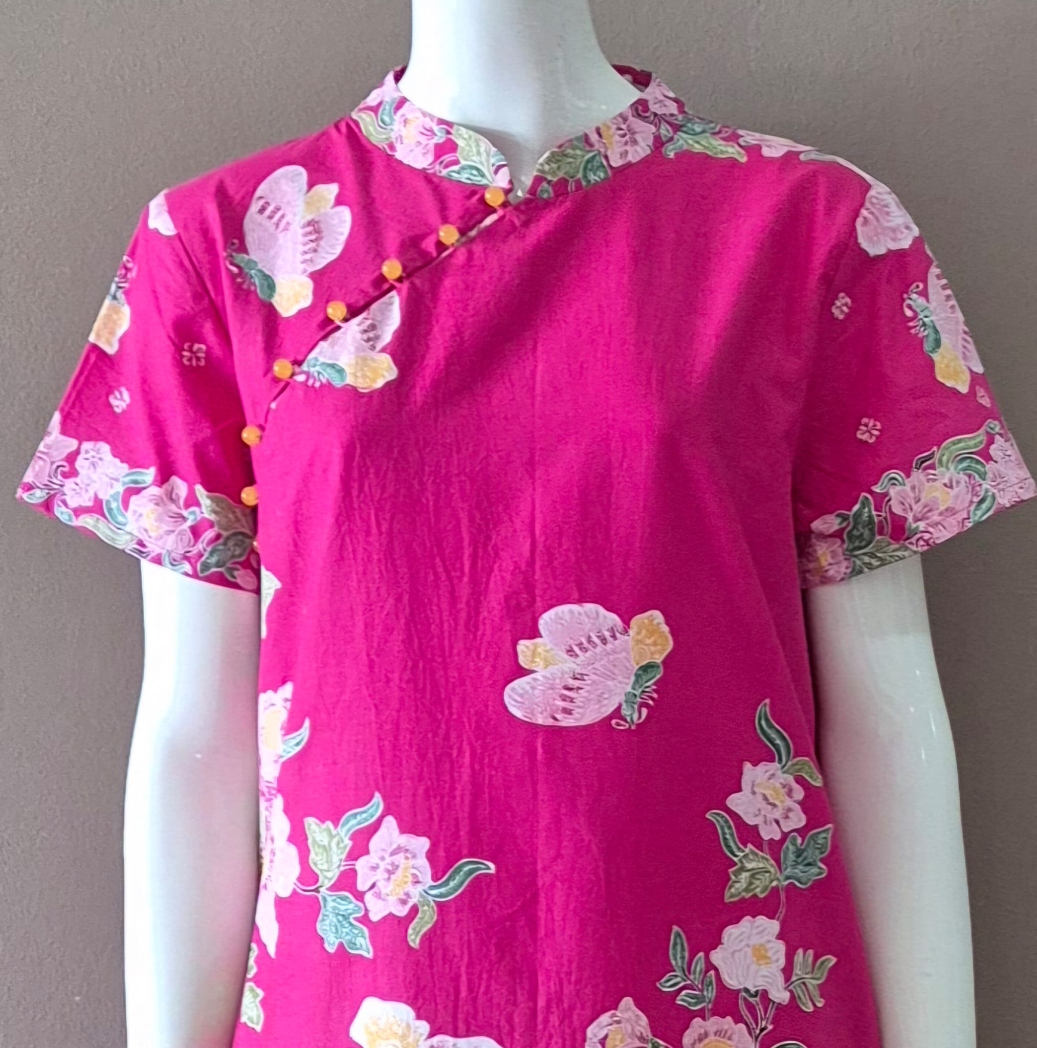 Cheongsam Relax Dress - L
