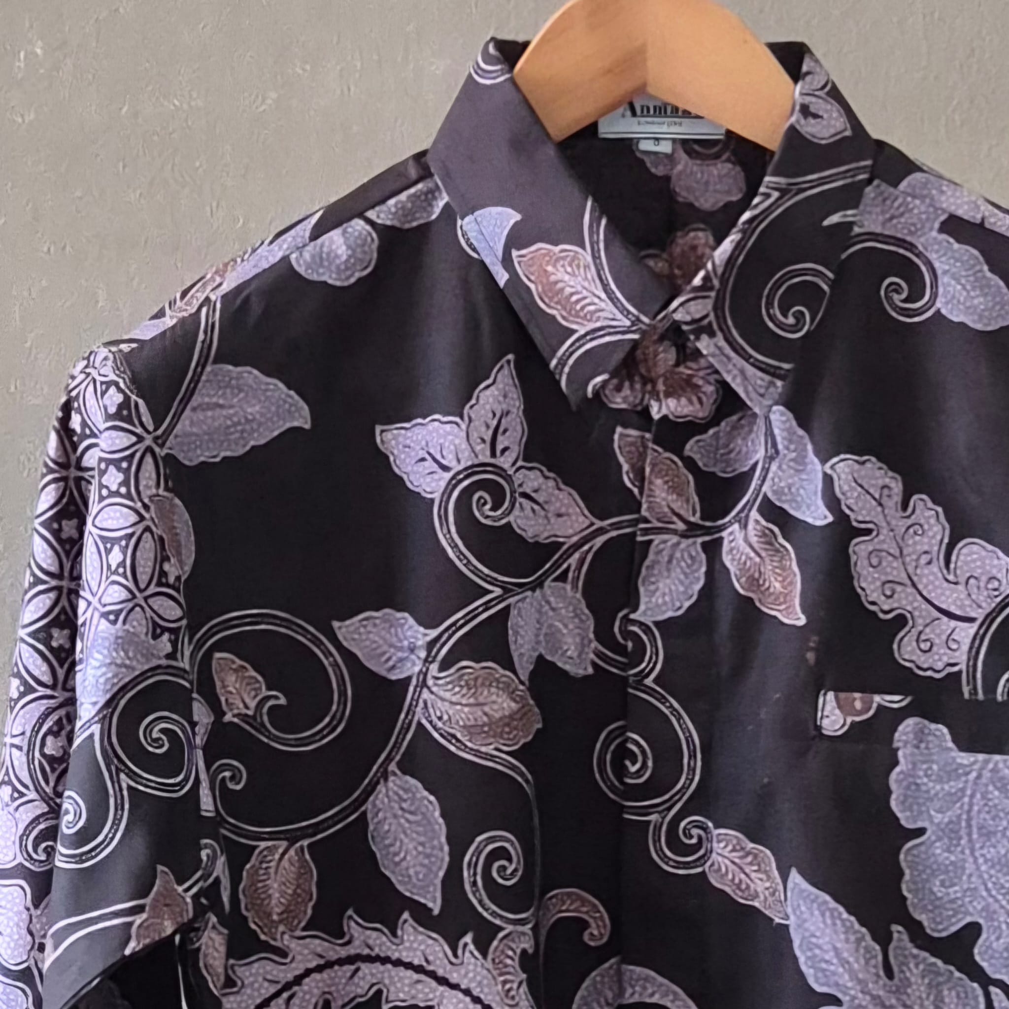 Regular Batik Men's Long Sleeve Shirt