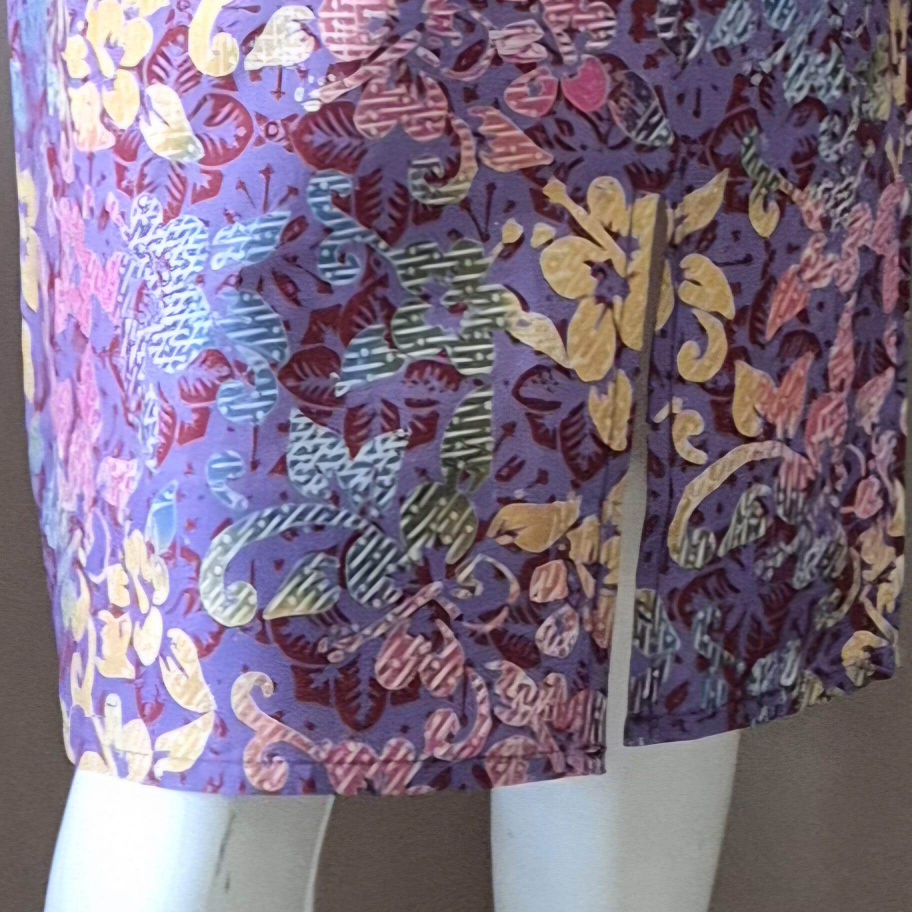 3 Button Slim Fit Dress - S