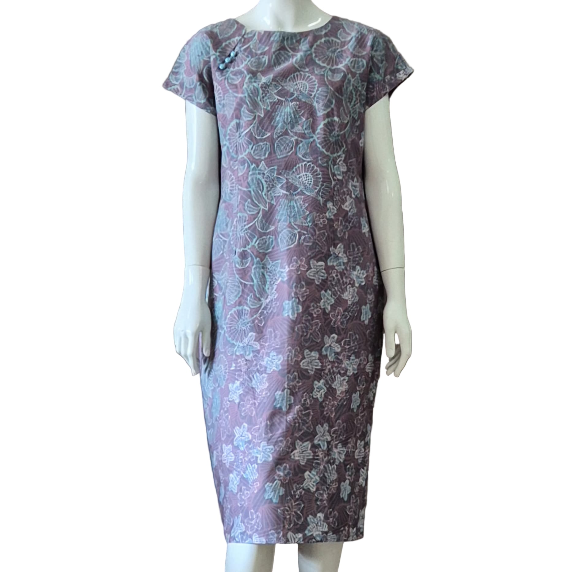 3 Button Slim Fit Dress - L