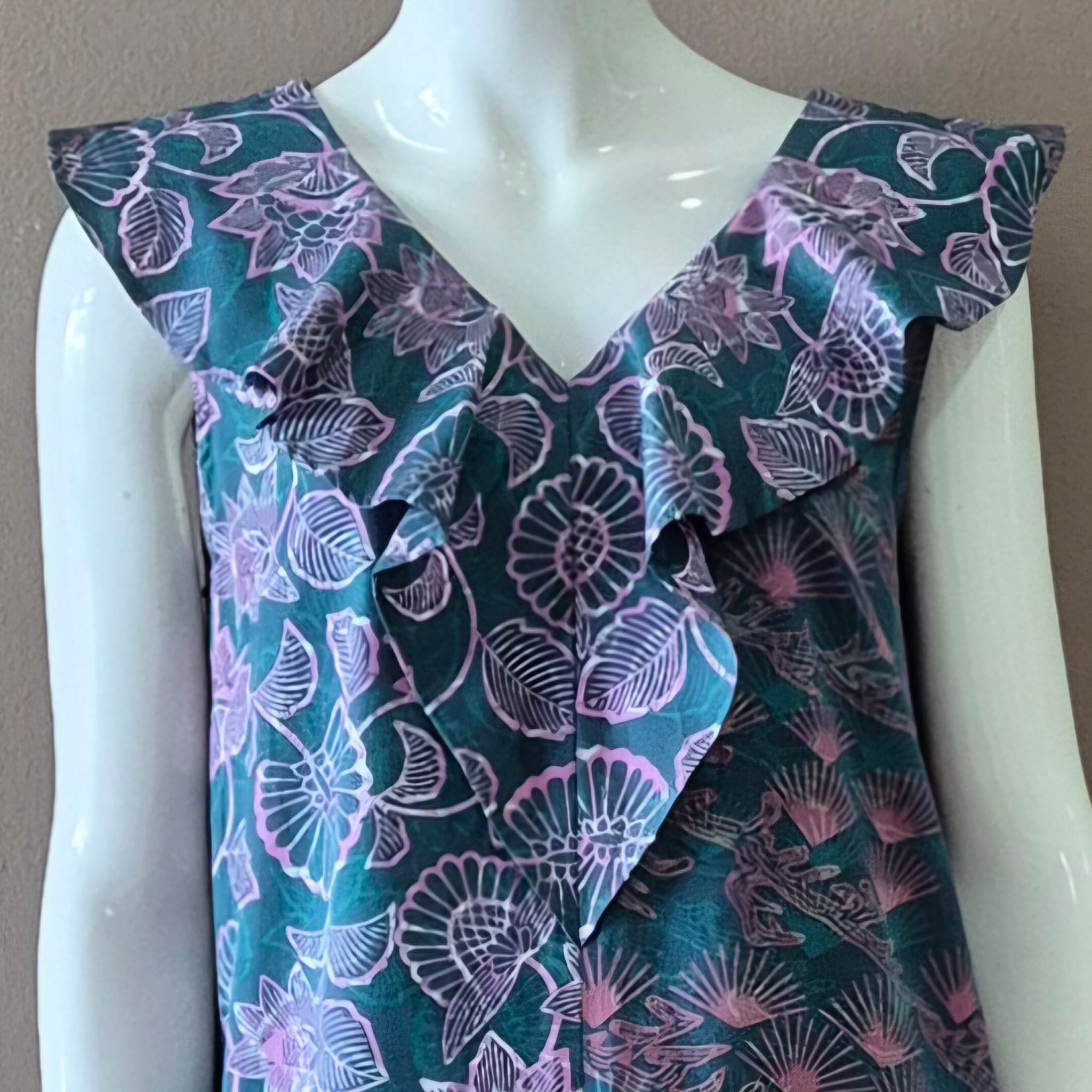 Summer Beach Maxi Dress -M