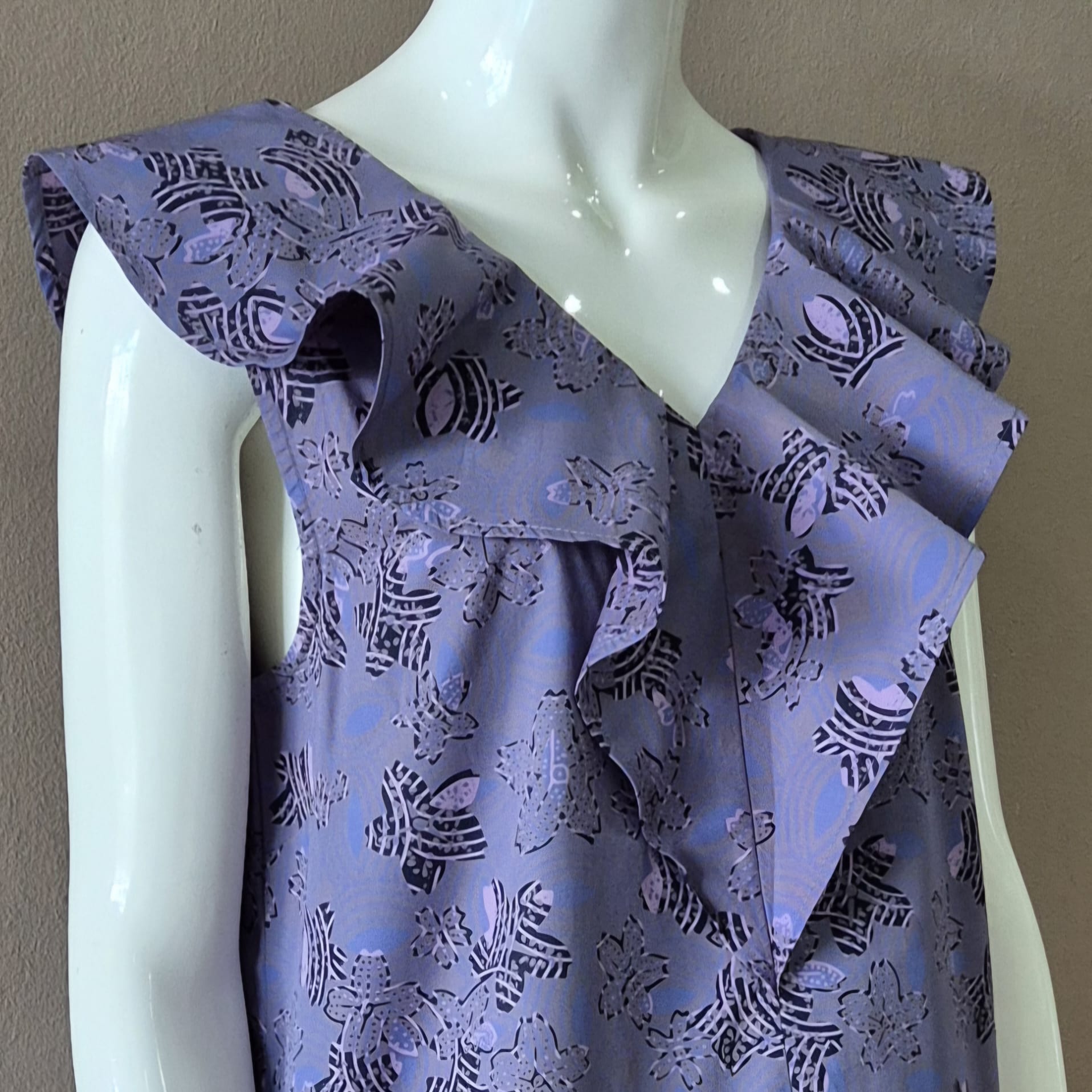 Summer Beach Maxi Dress - L