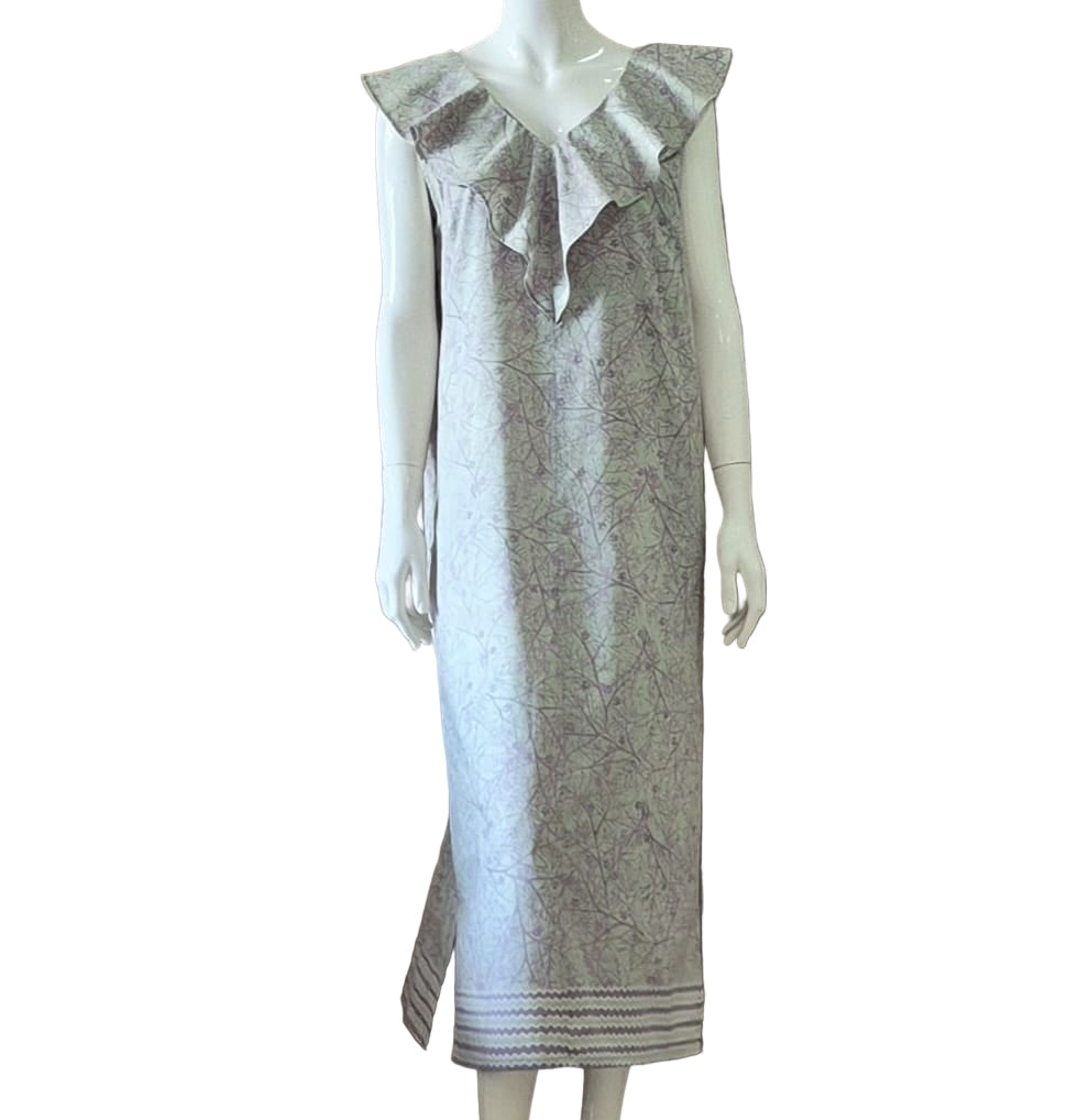 Summer Beach Maxi Dress - L