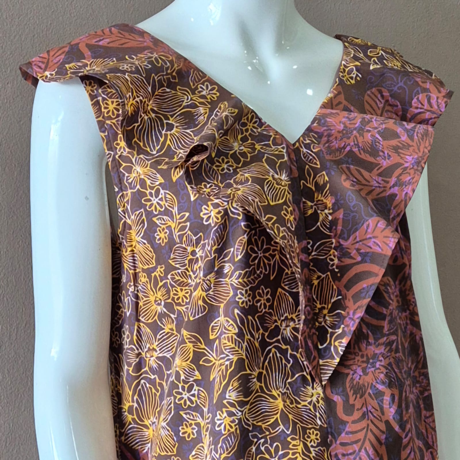 Summer Beach Maxi Dress - L