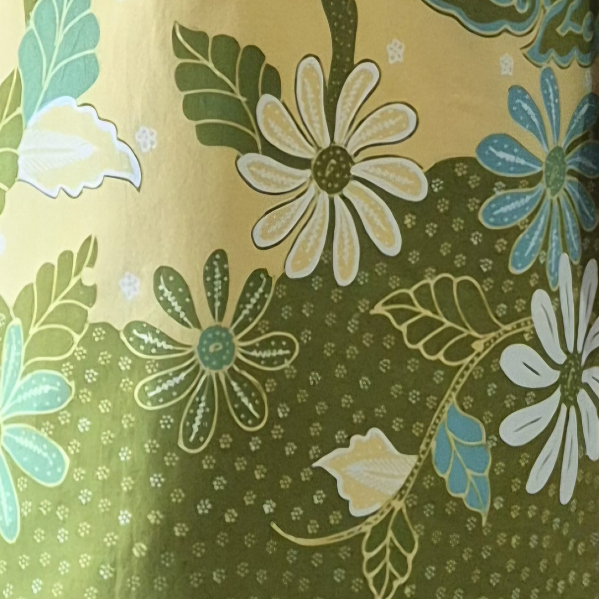 Batik Tulis Cheongsam Relax Dress - M