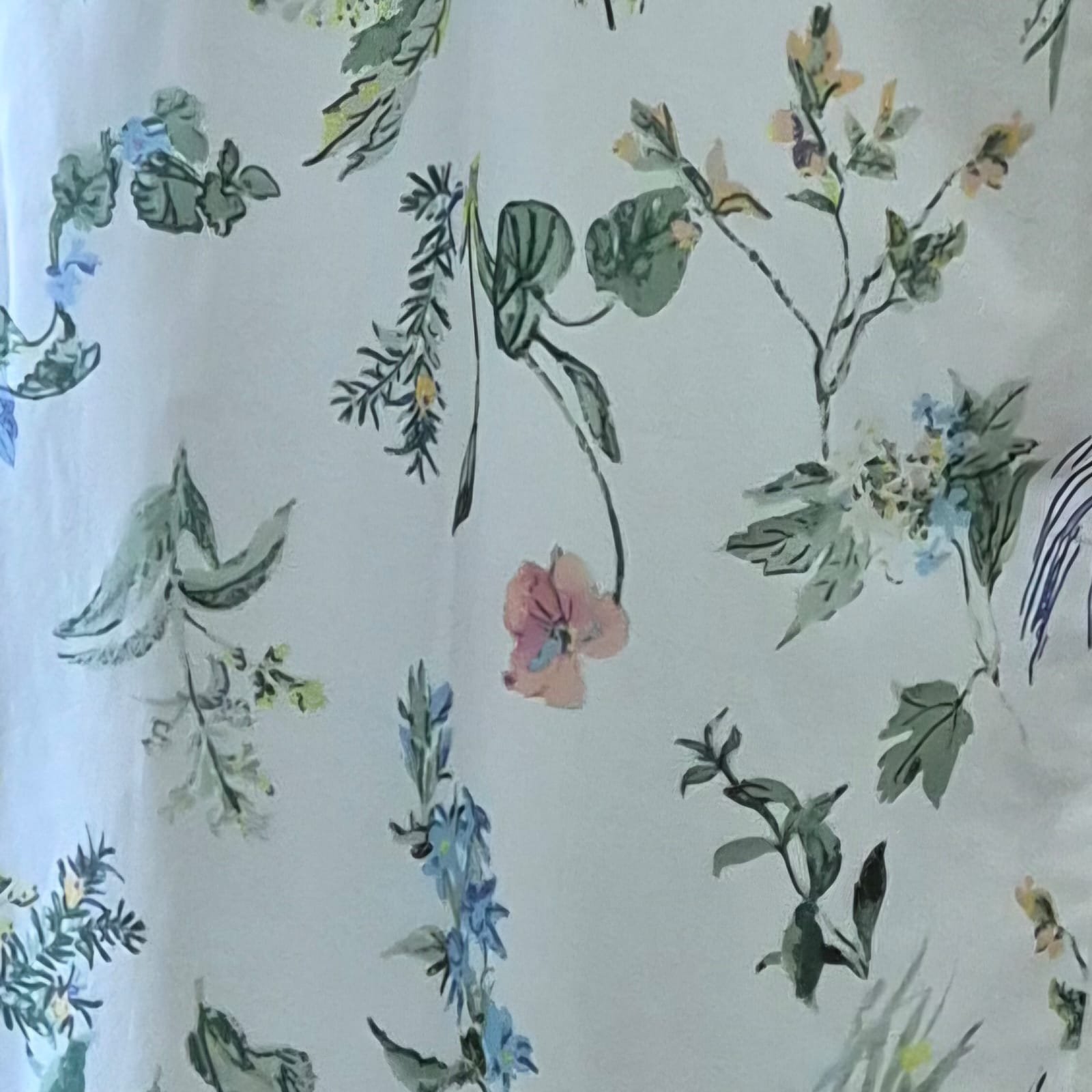 Night Dress with Shoulder Frill