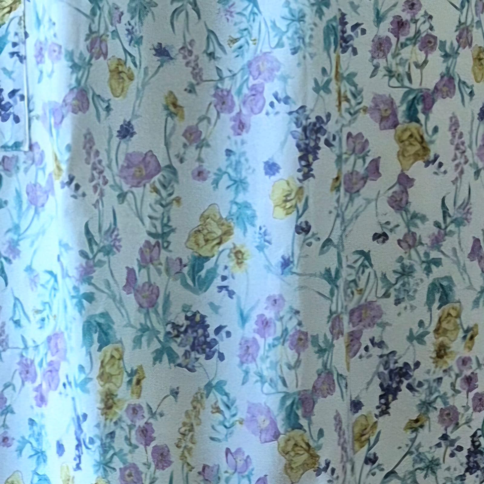 Night Dress with Chest Gather