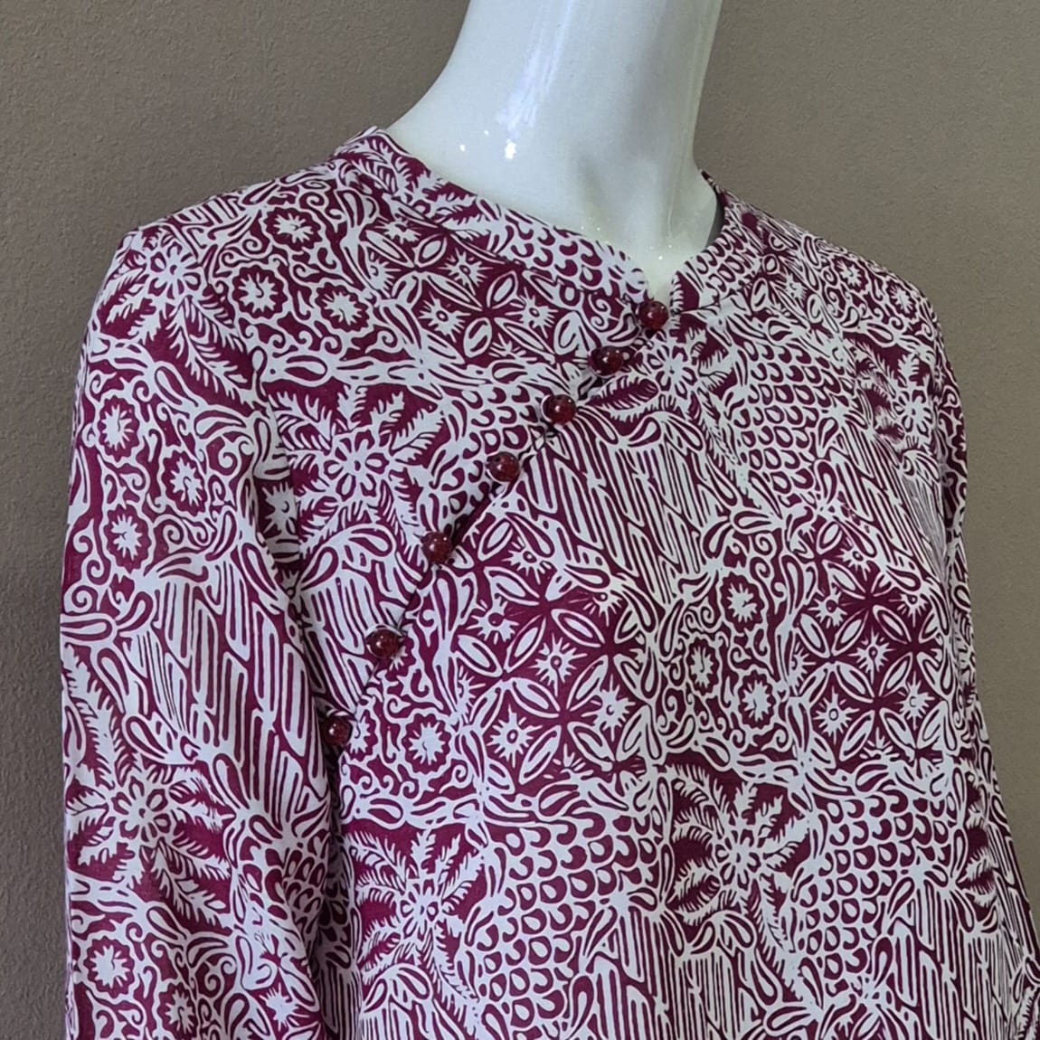 3/4 Cheongsam Top - S