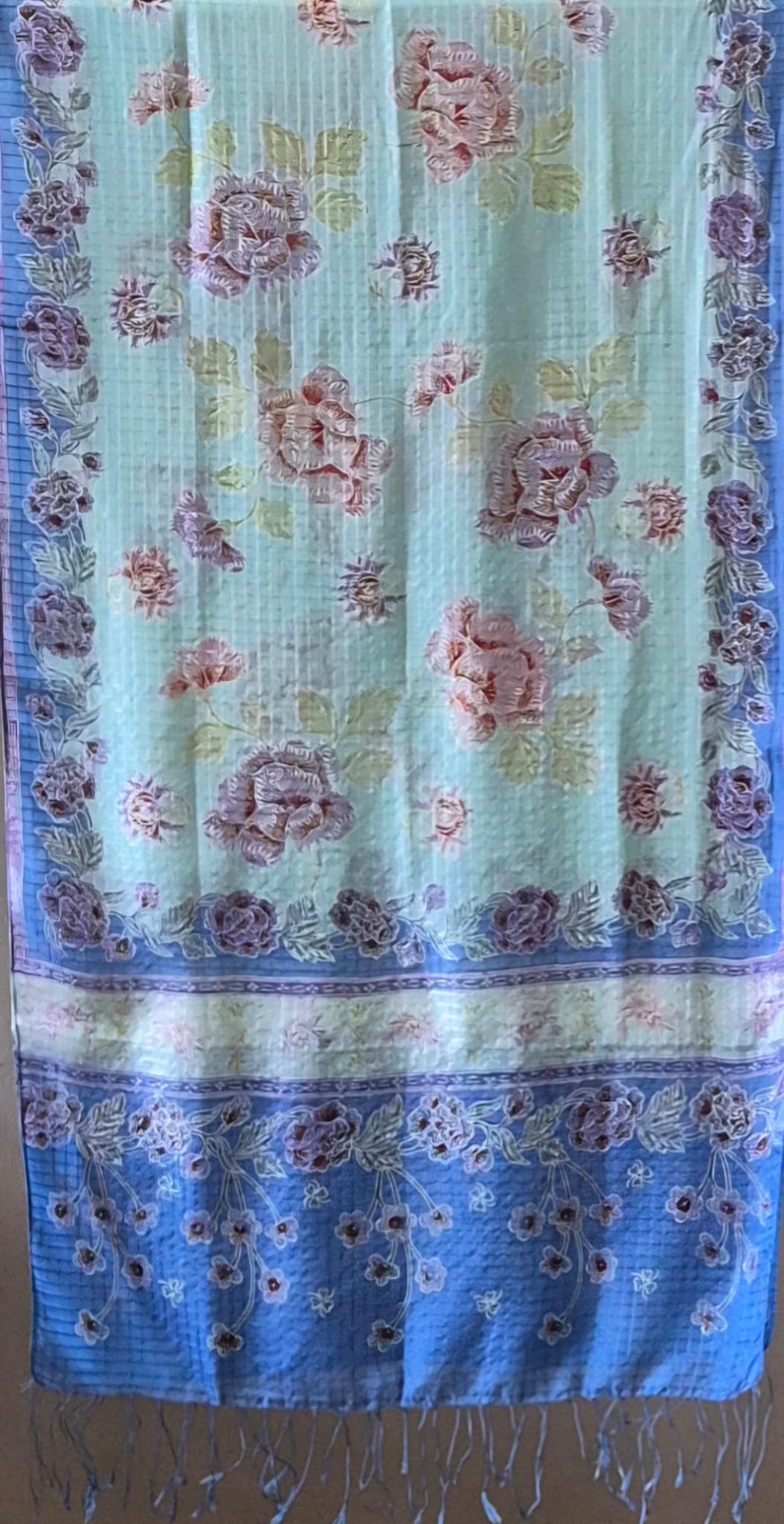 Batik Tulis Lightweight Silk Scarf