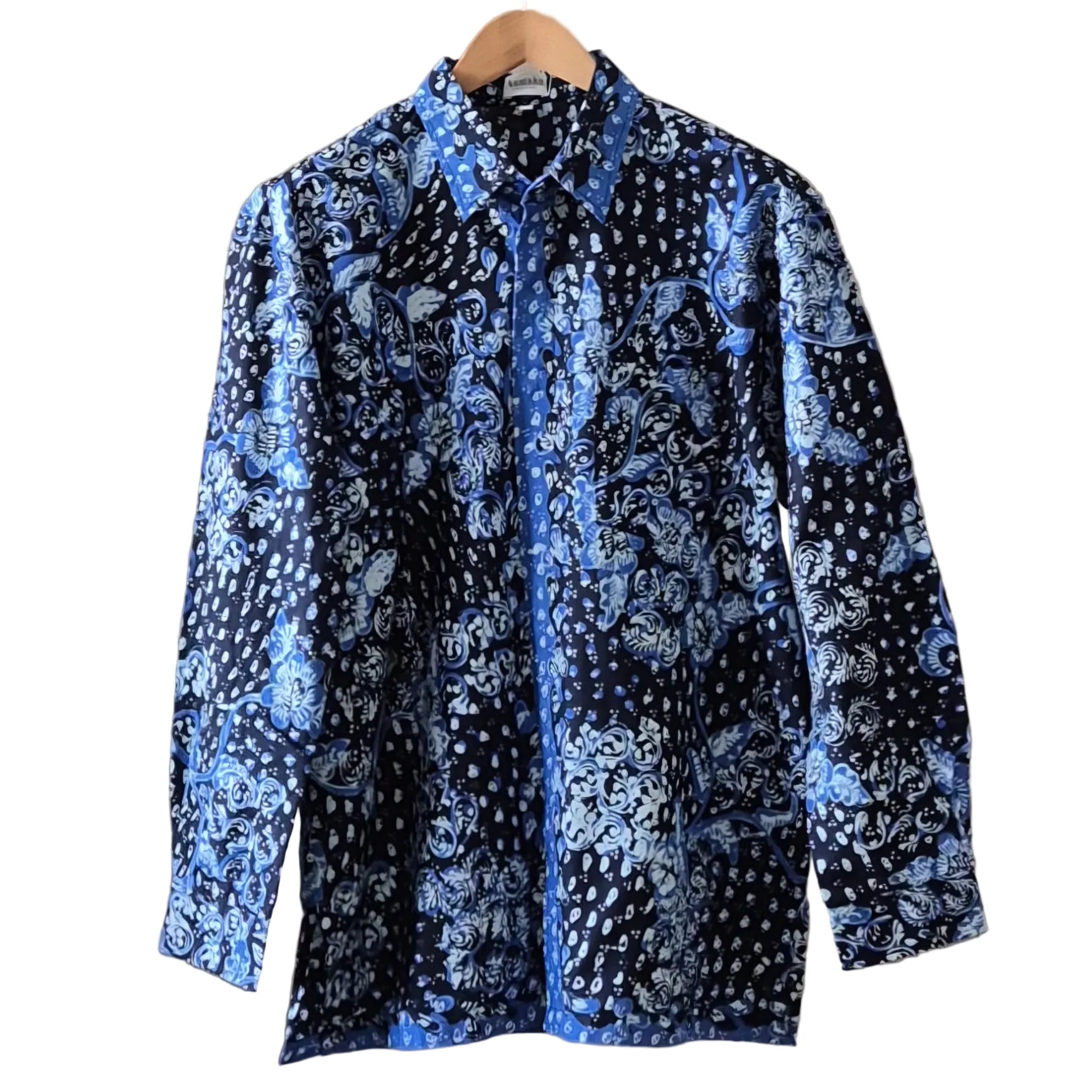 Premium Batik Tulis Men's Select Long Sleeve Shirt - XL