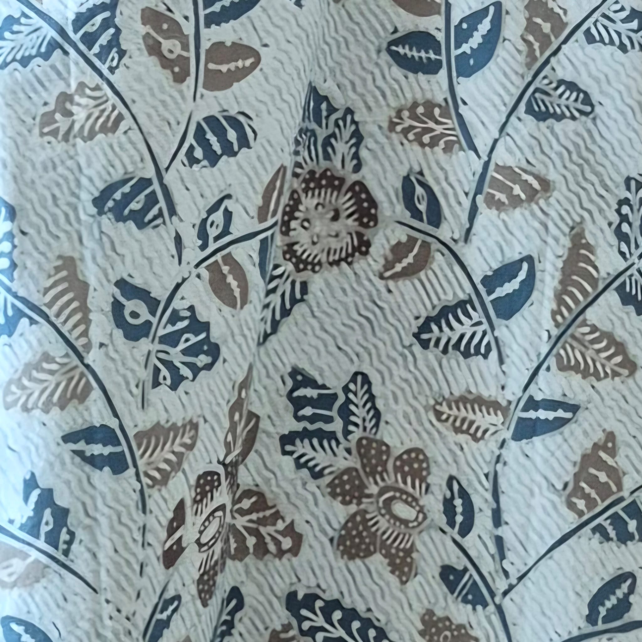 Premium Batik Tulis Men's Select Long Sleeve Shirt - L