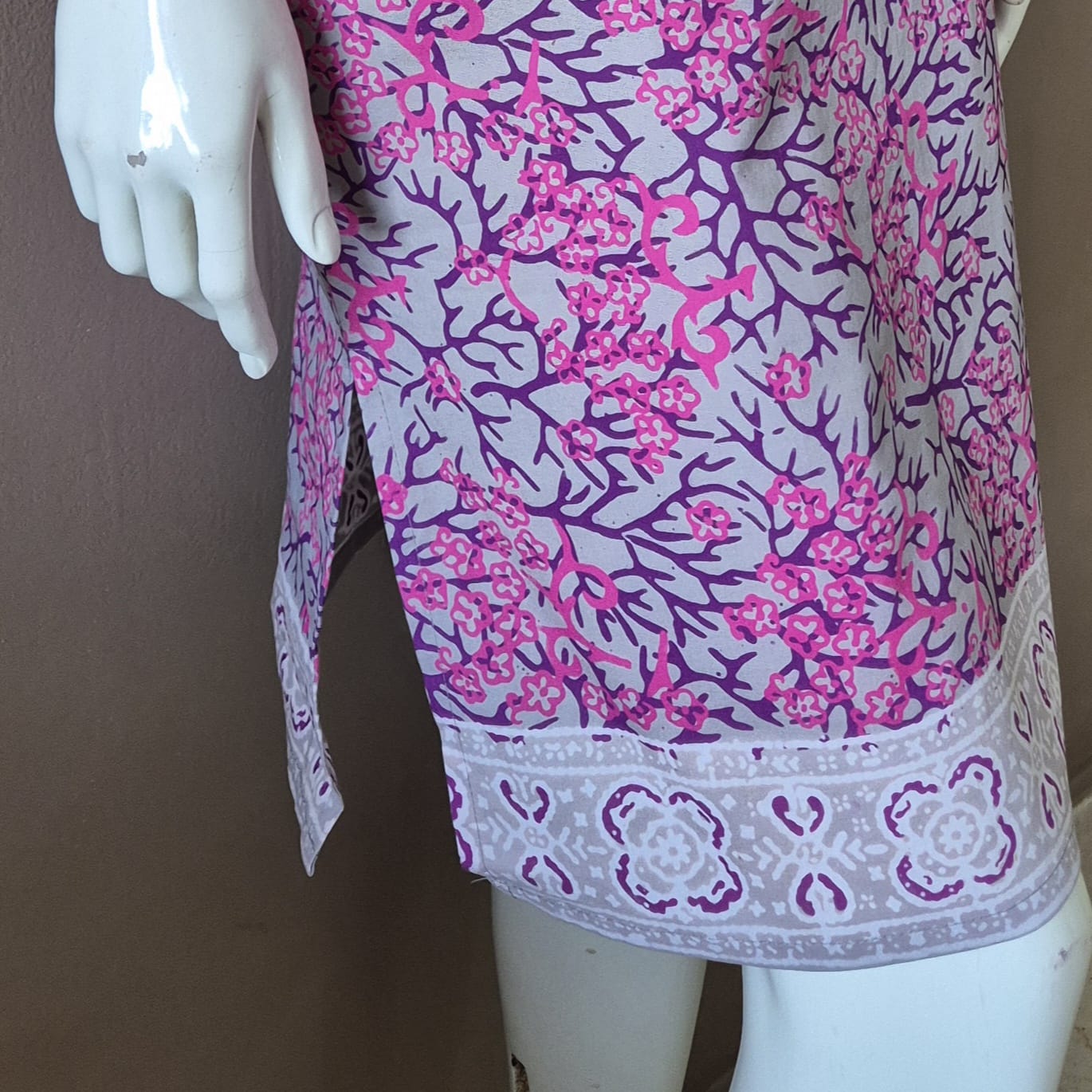 Batik Nyonya Cheongsam Dress -XS