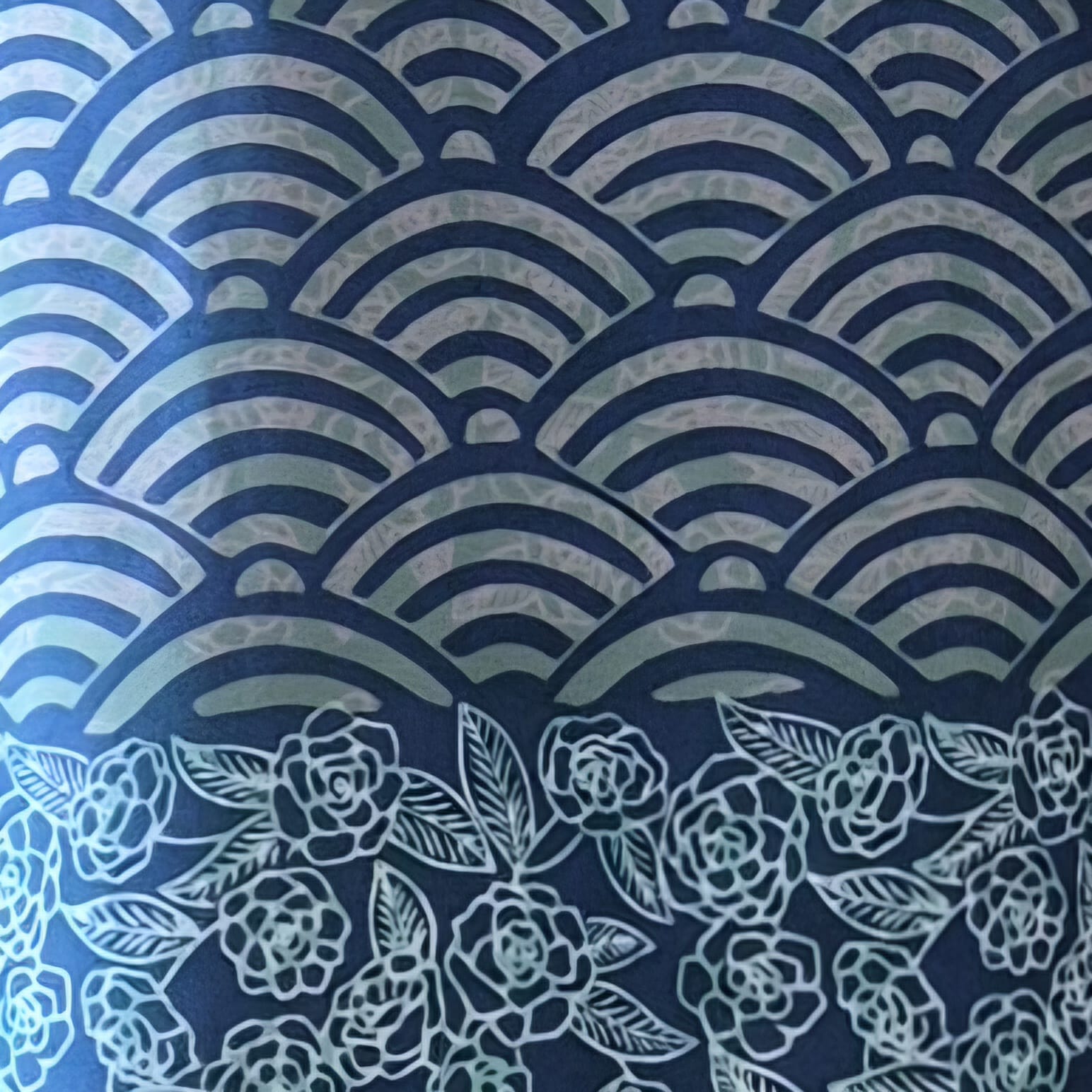 Batik Nyonya Cheongsam Dress - L