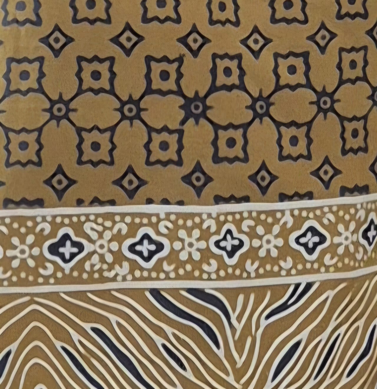 Batik Nyonya Cheongsam Dress - L