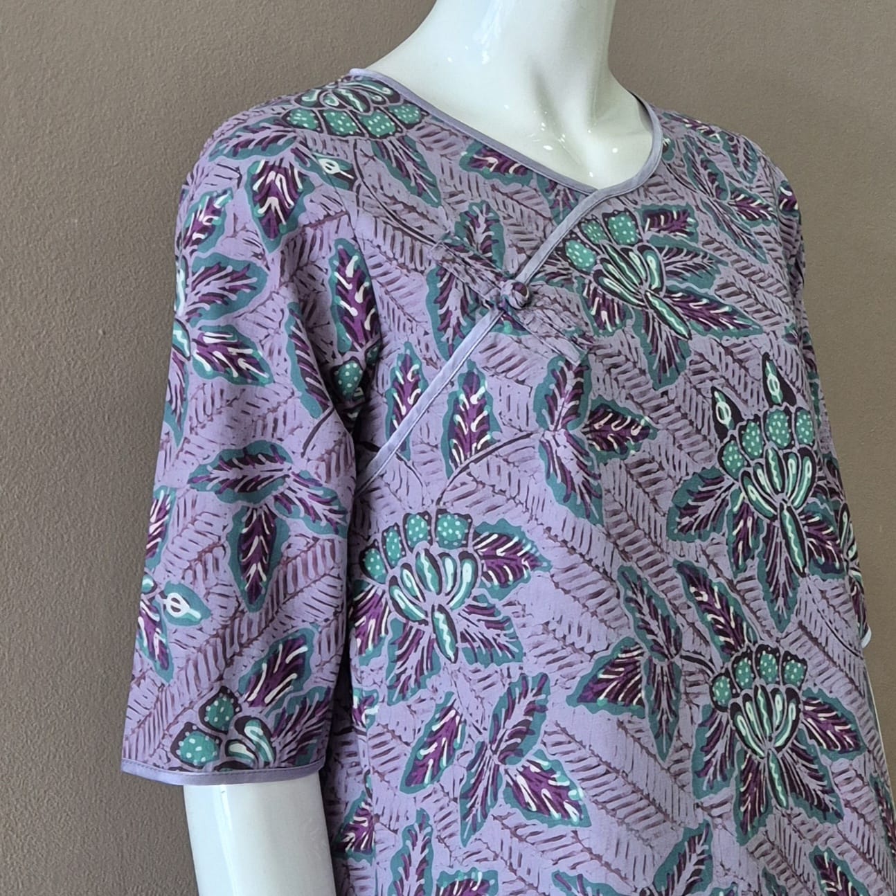 Classic Pankou 3/4 Sleeve Dress - XS