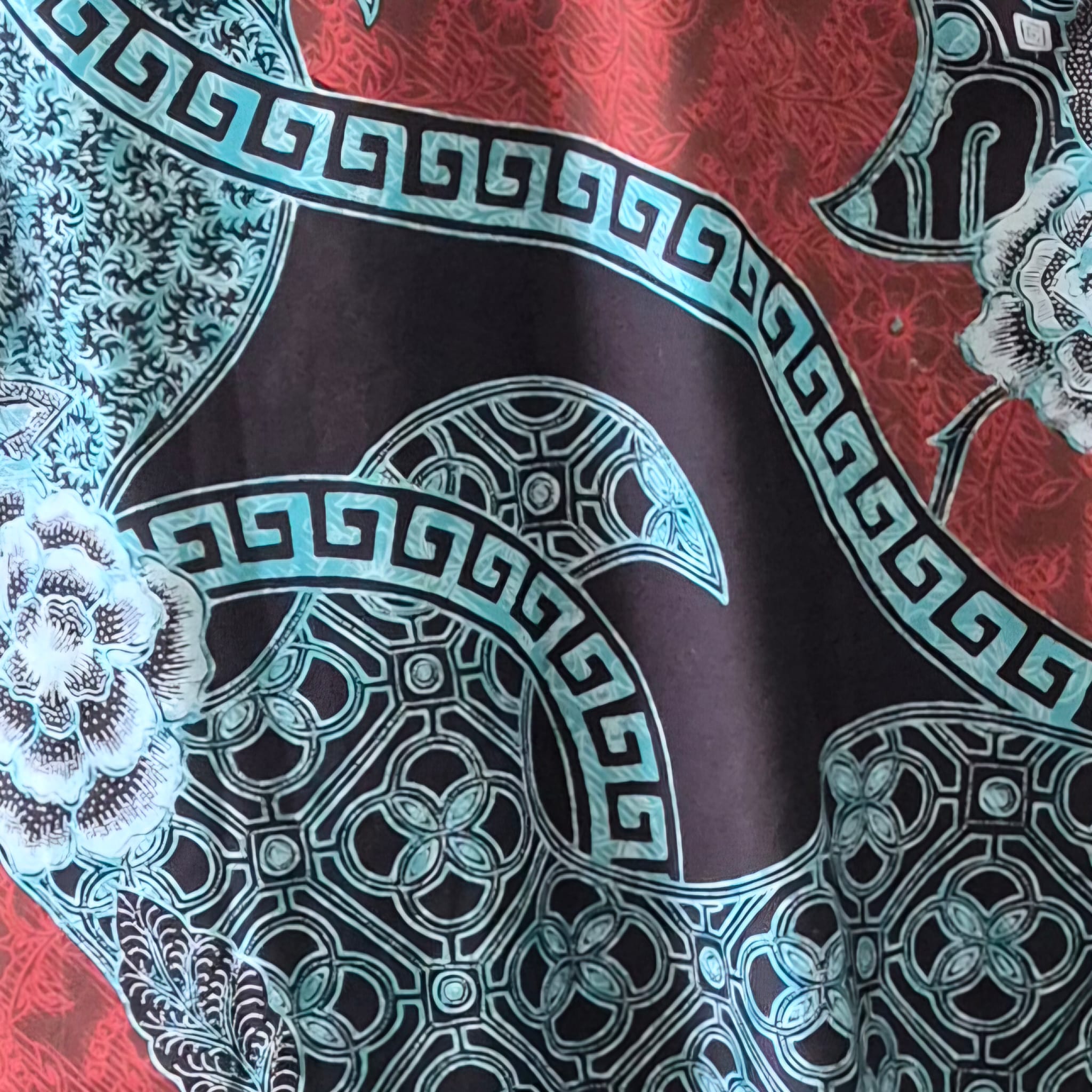Regular Batik Men's Long Sleeve Shirt