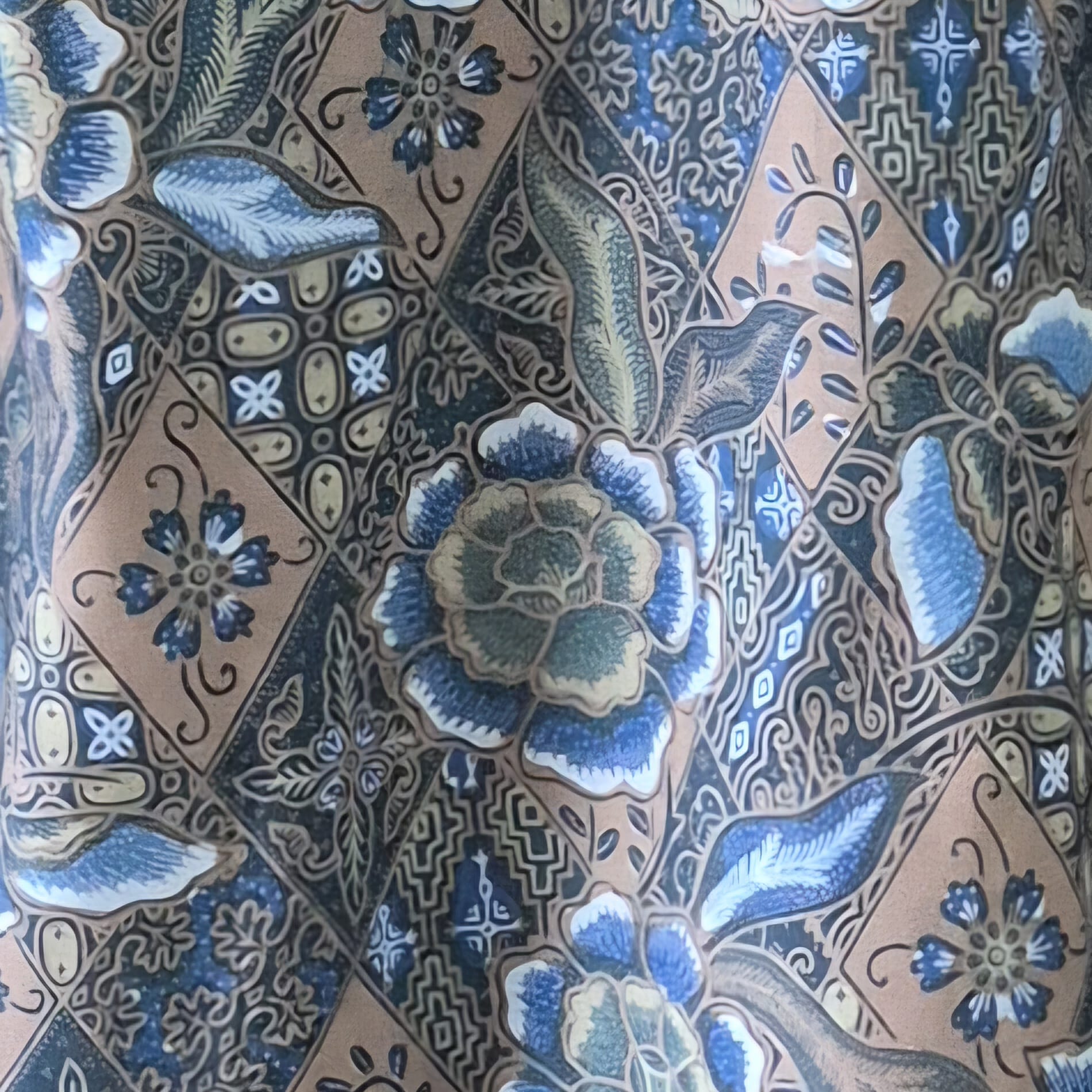 Regular Batik Men's Long Sleeve Shirt