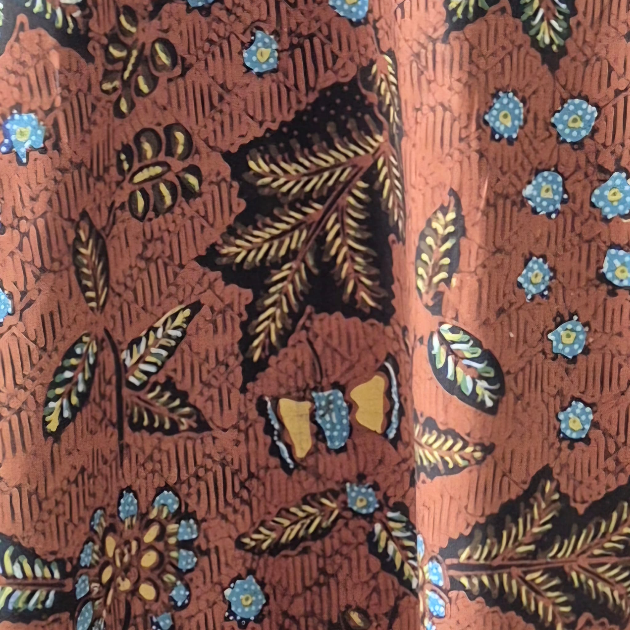 Premium Batik Tulis Men's Select Long Sleeve Shirt - L