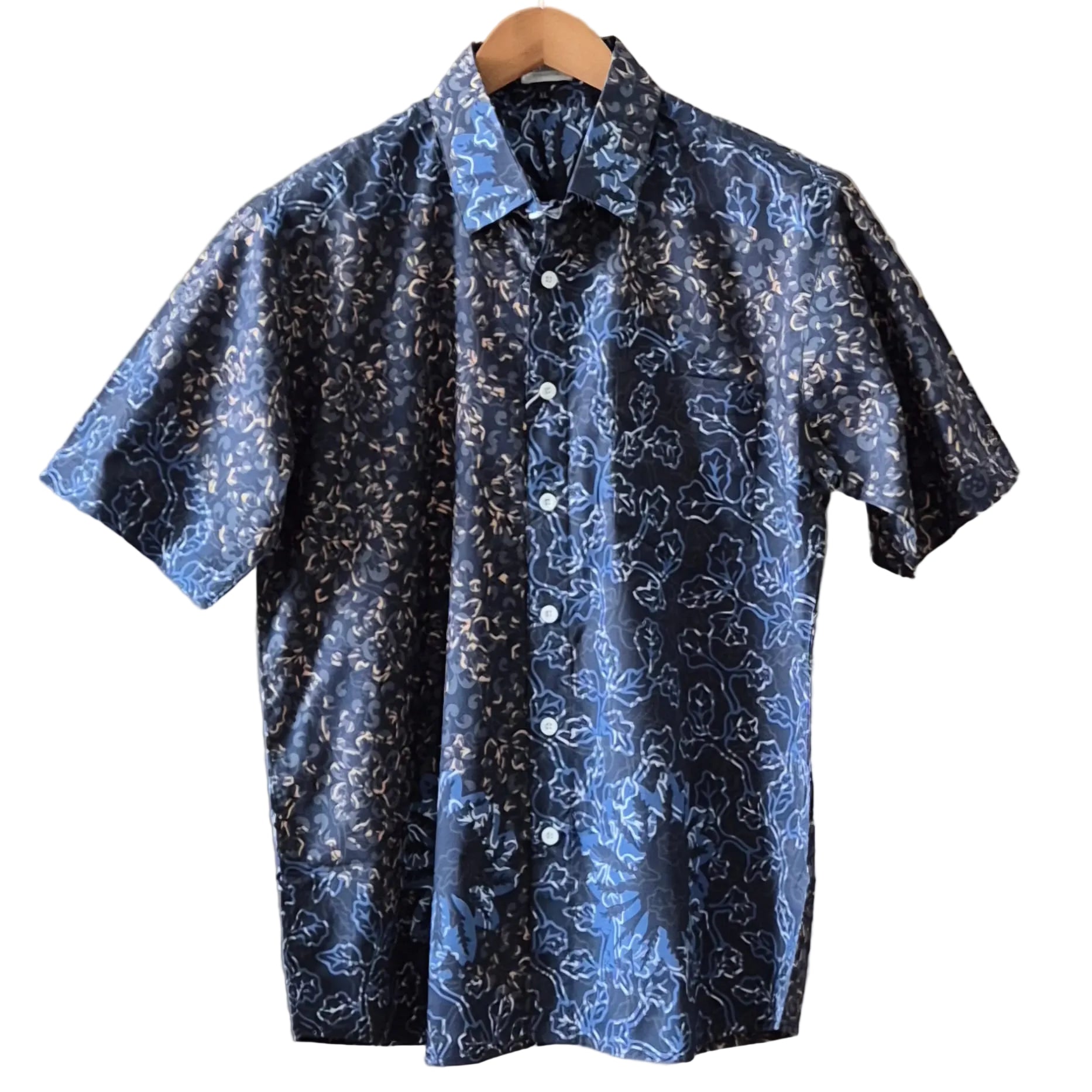 Batik Men's Short Sleeve Shirt - XL
