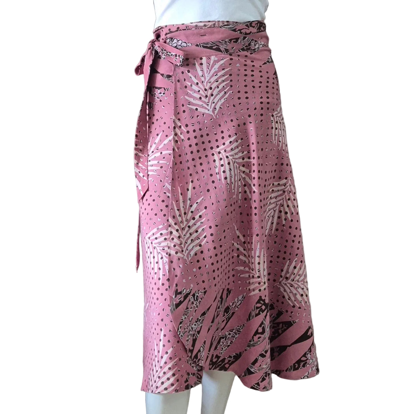 Wrap Midi Skirt