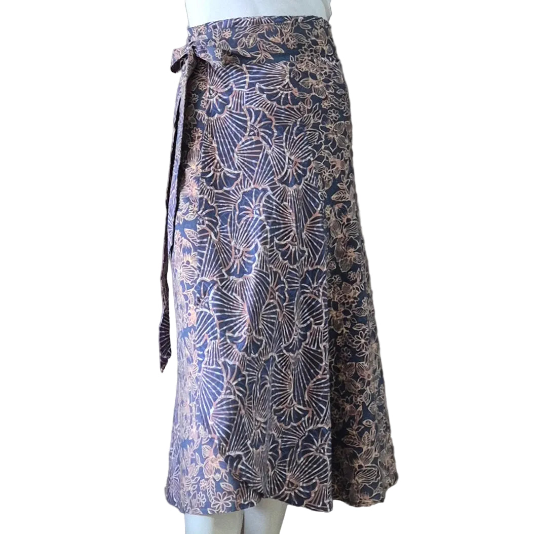 Wrap Midi Skirt