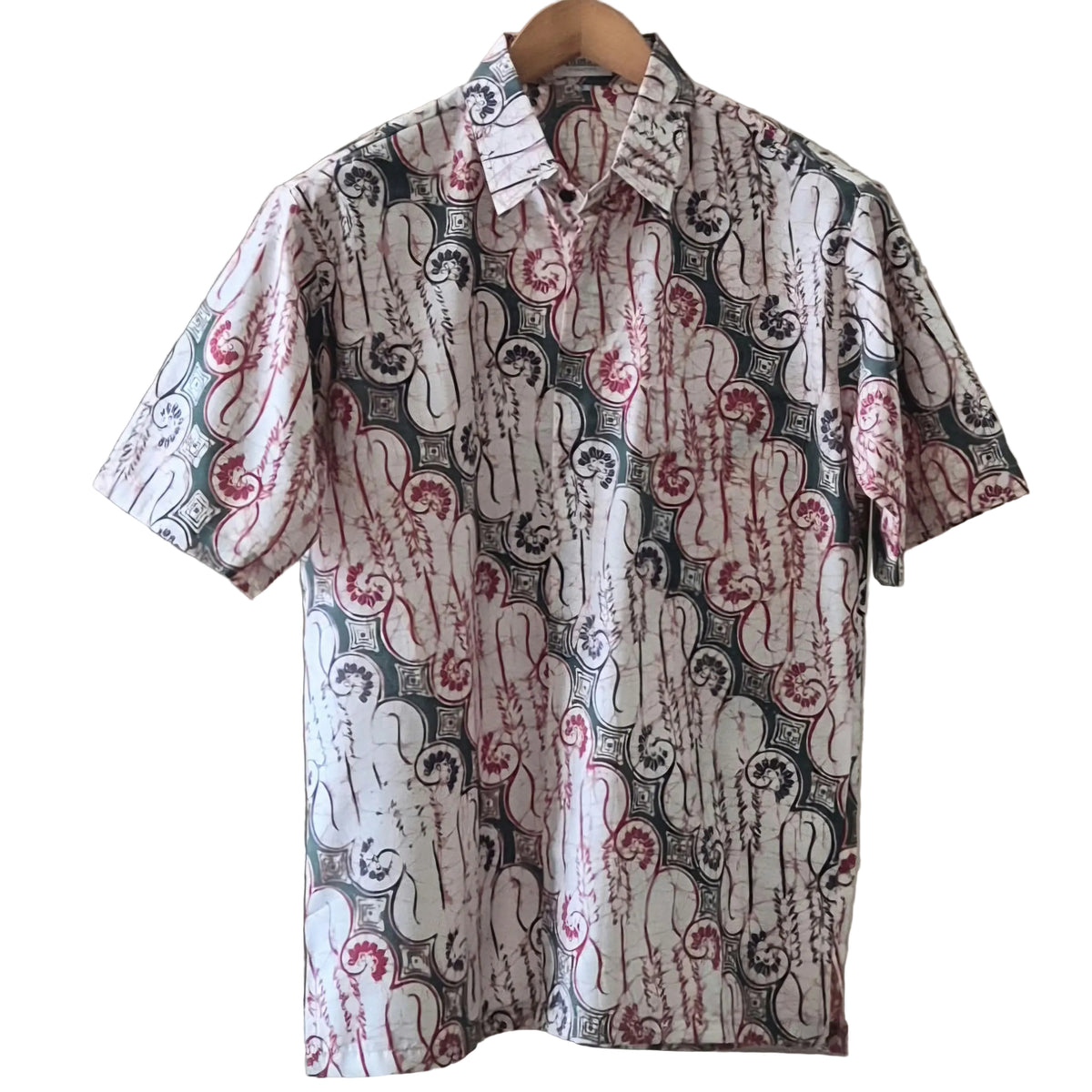 Regular Batik Men's Short Sleeve Shirt