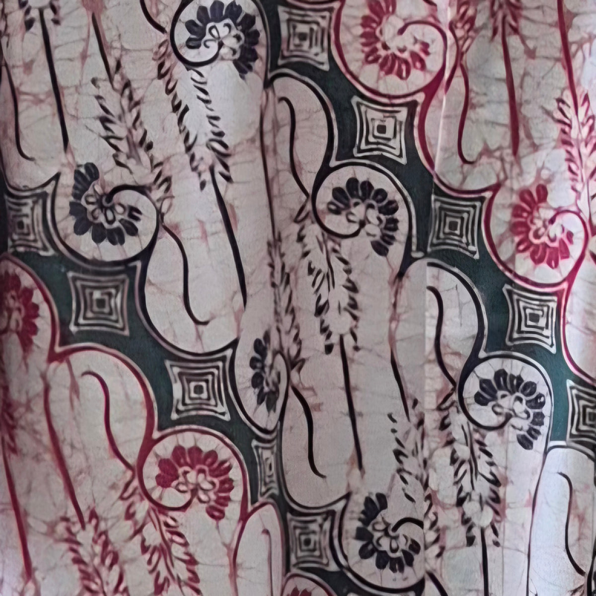Regular Batik Men's Short Sleeve Shirt