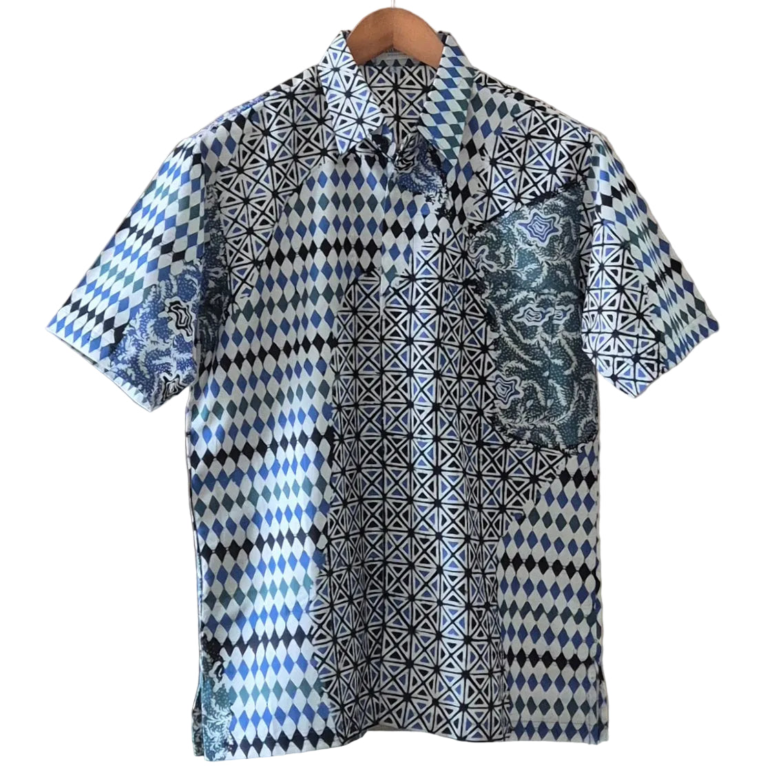 Regular Batik Men's Short Sleeve Shirt