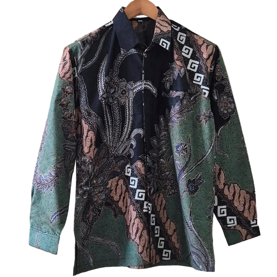 Regular Batik Men's Long Sleeve Shirt