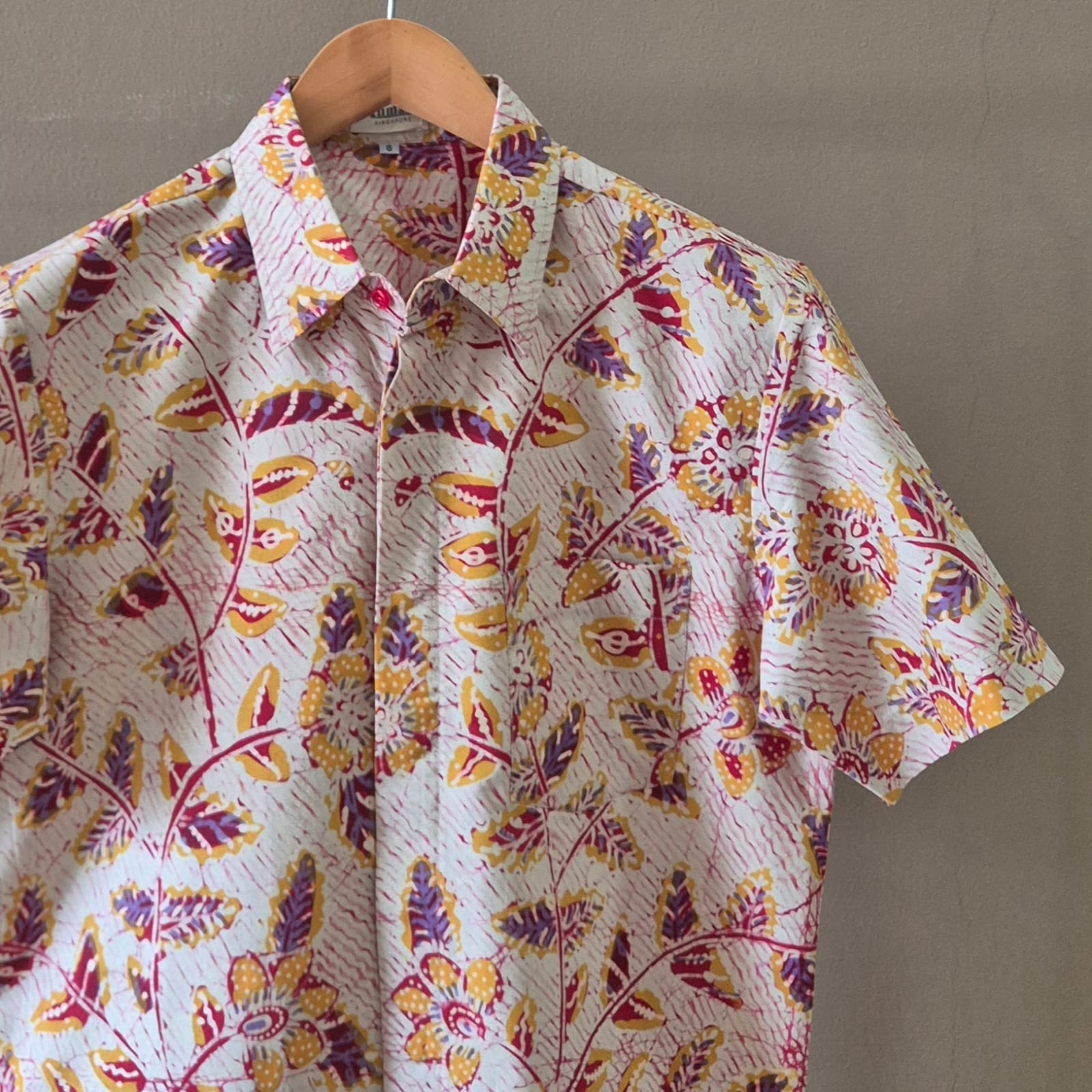 Premium Batik Tulis Select Men's Shirt - S