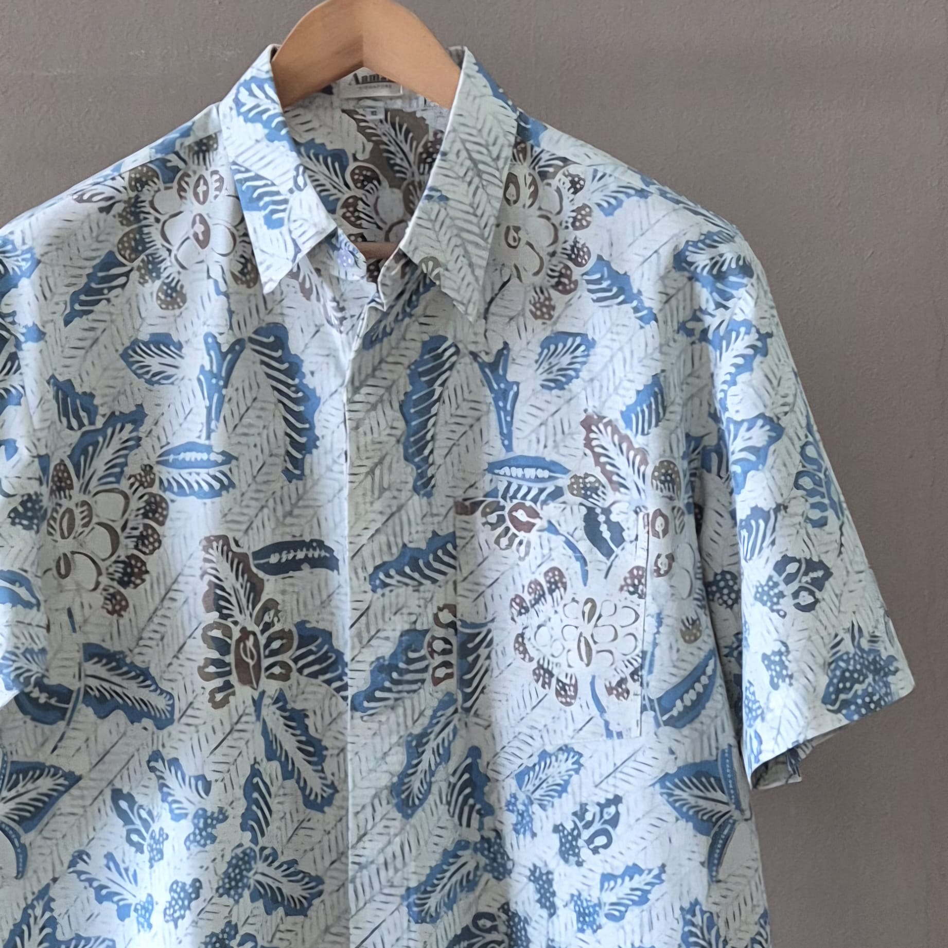 Premium Batik Tulis Select Men's Shirt - XL